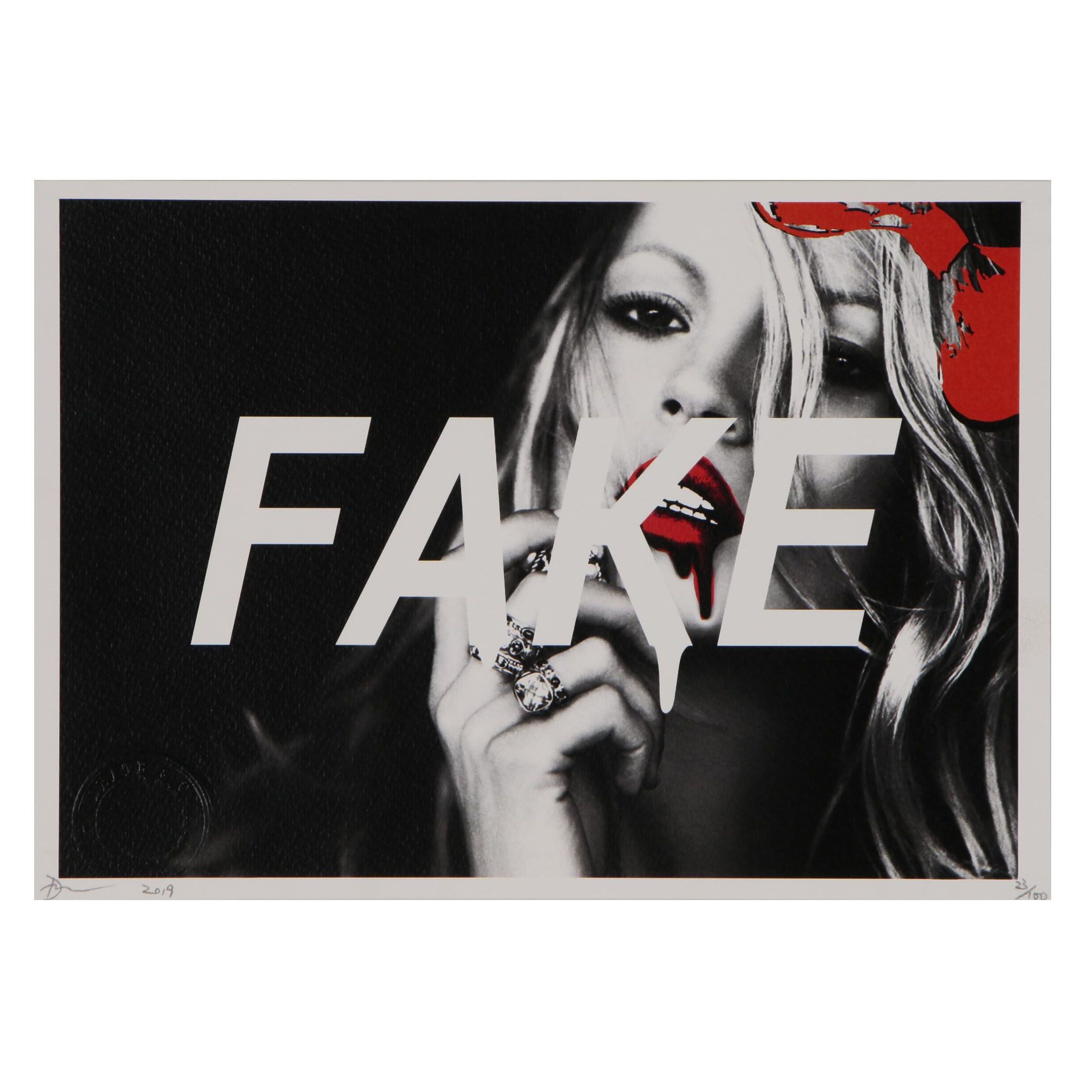 Death NYC Pop Art Graphic Print, 2019