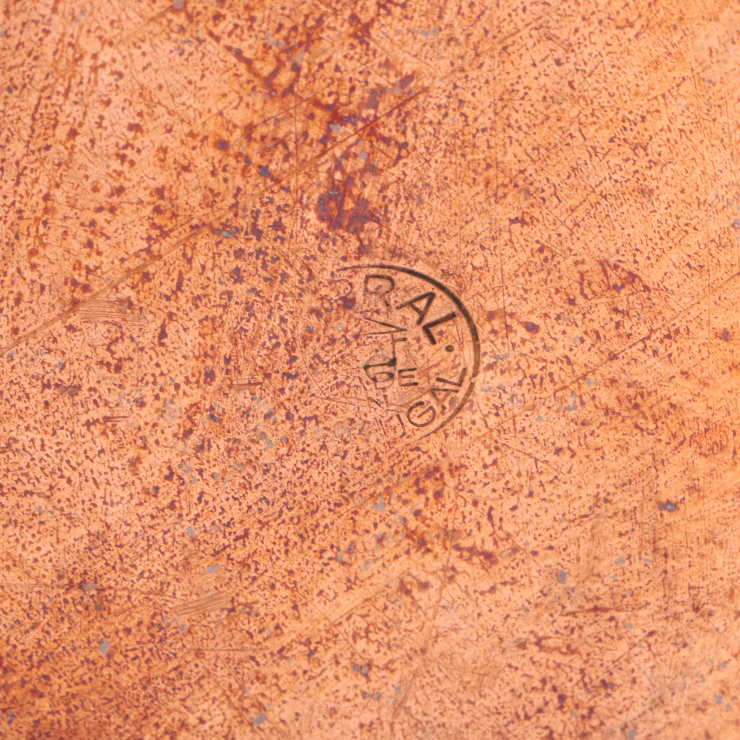 Waldow Copper Double Boiler with Porcelain Insert and Copral Stockpot