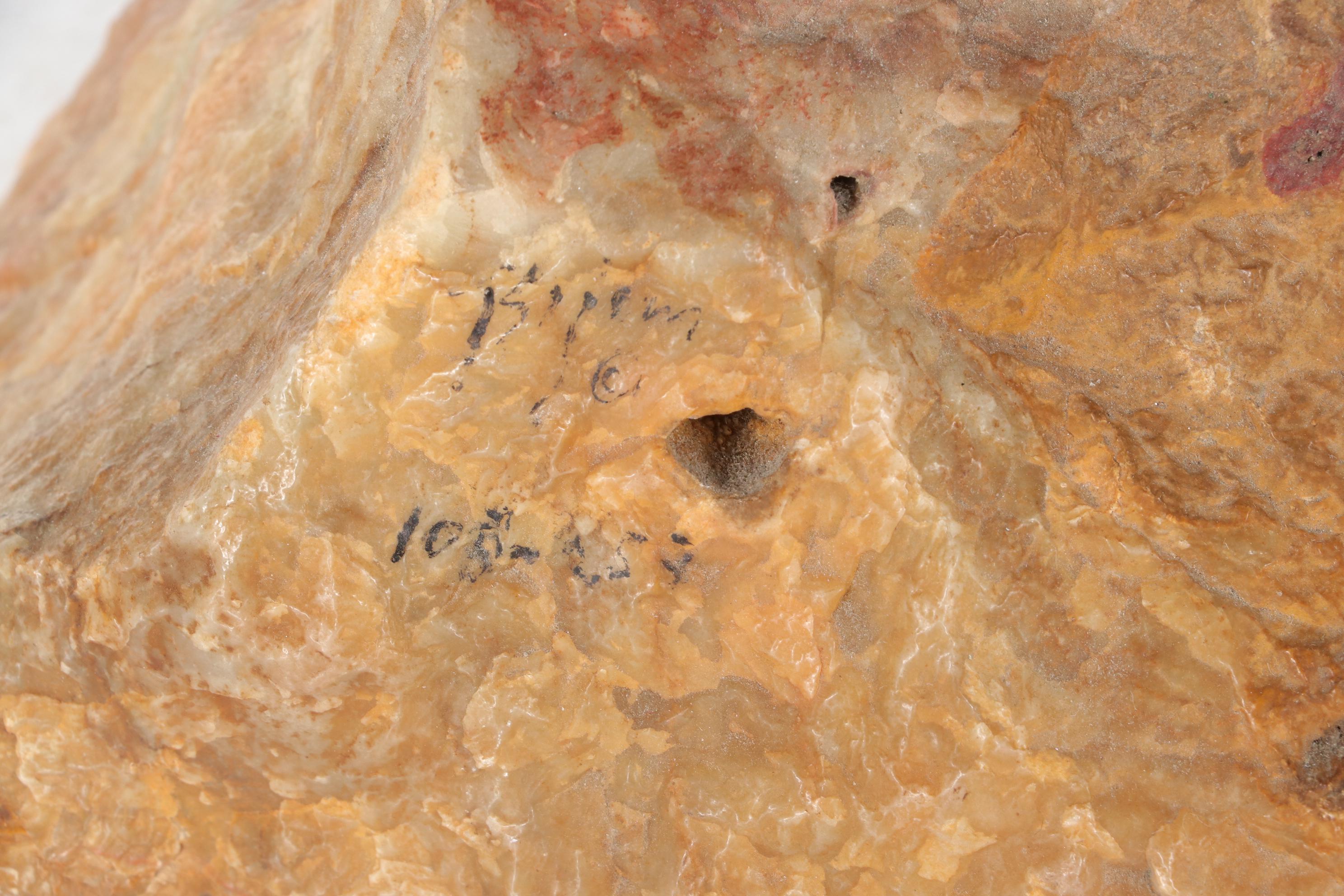 Bijan J. Bijan Welded Metal and Calcite Hot Air Balloon Sculpture