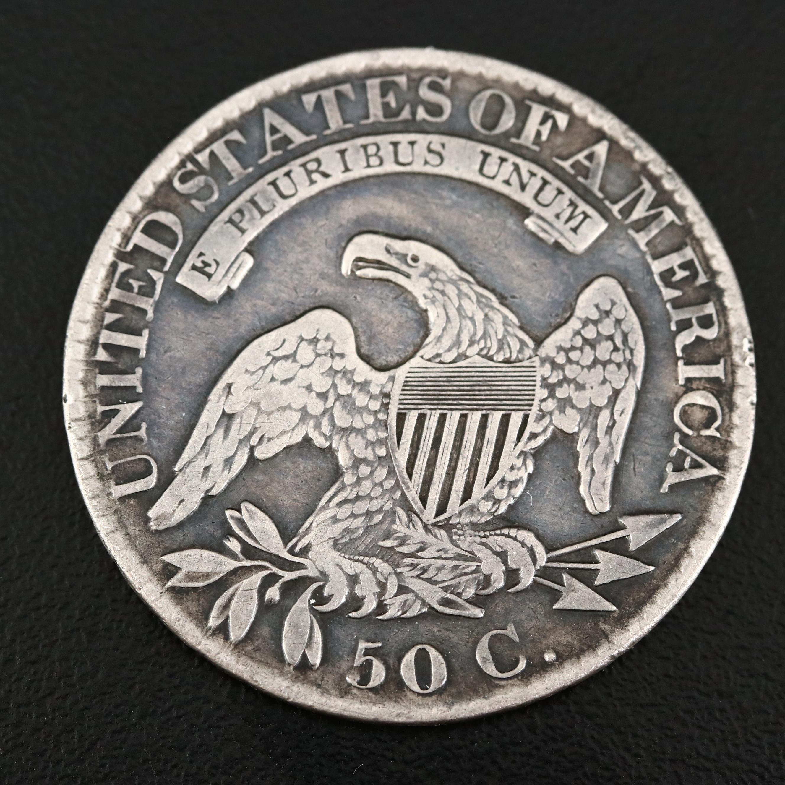 1826 Capped Bust Silver Half Dollar