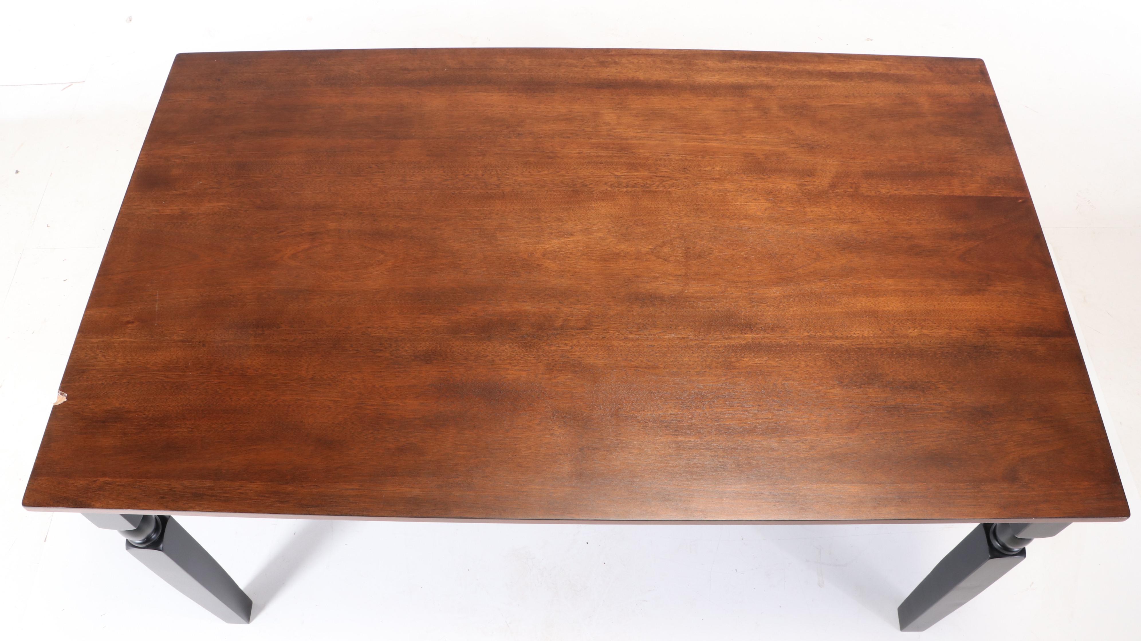 Contemporary Ebonized 5-Piece Dinette Set for Ashley Furniture