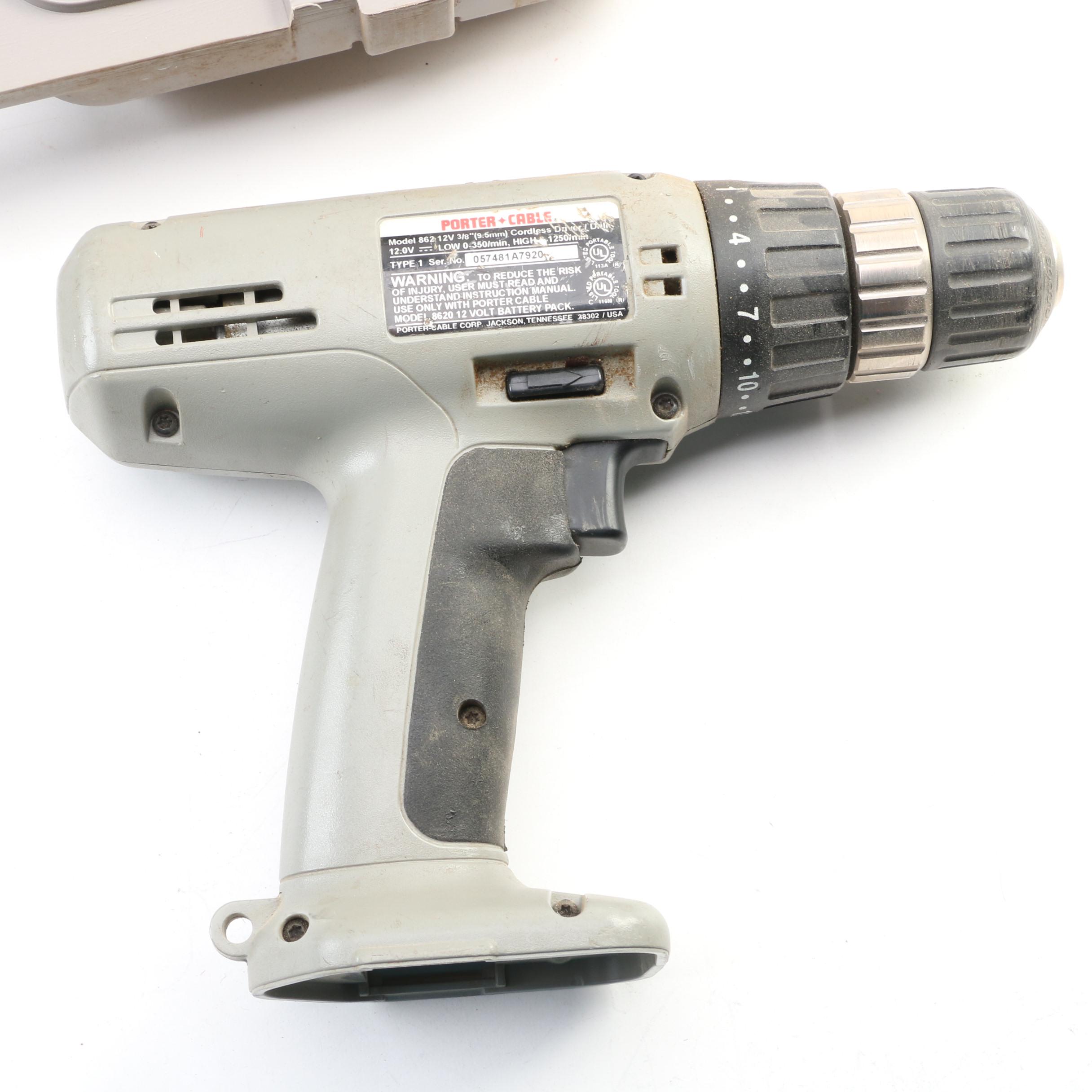 Porter Cable Cordless Drill with Charging Cradle