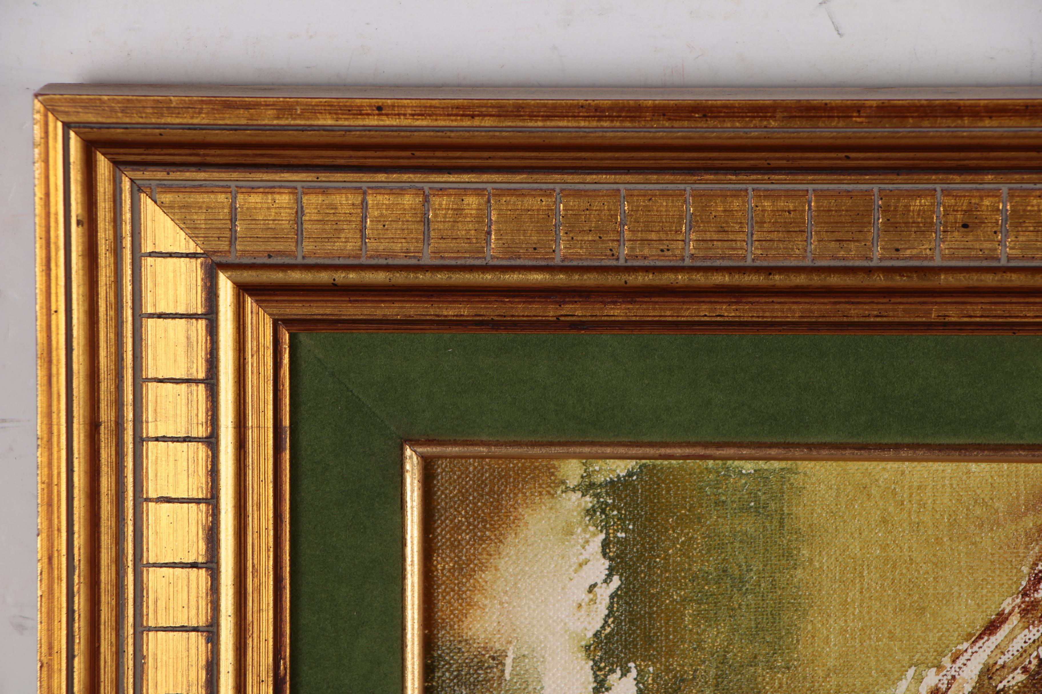 Mary Helen Wallace Watercolor Painting of Girl with Chick, Late 20th Century