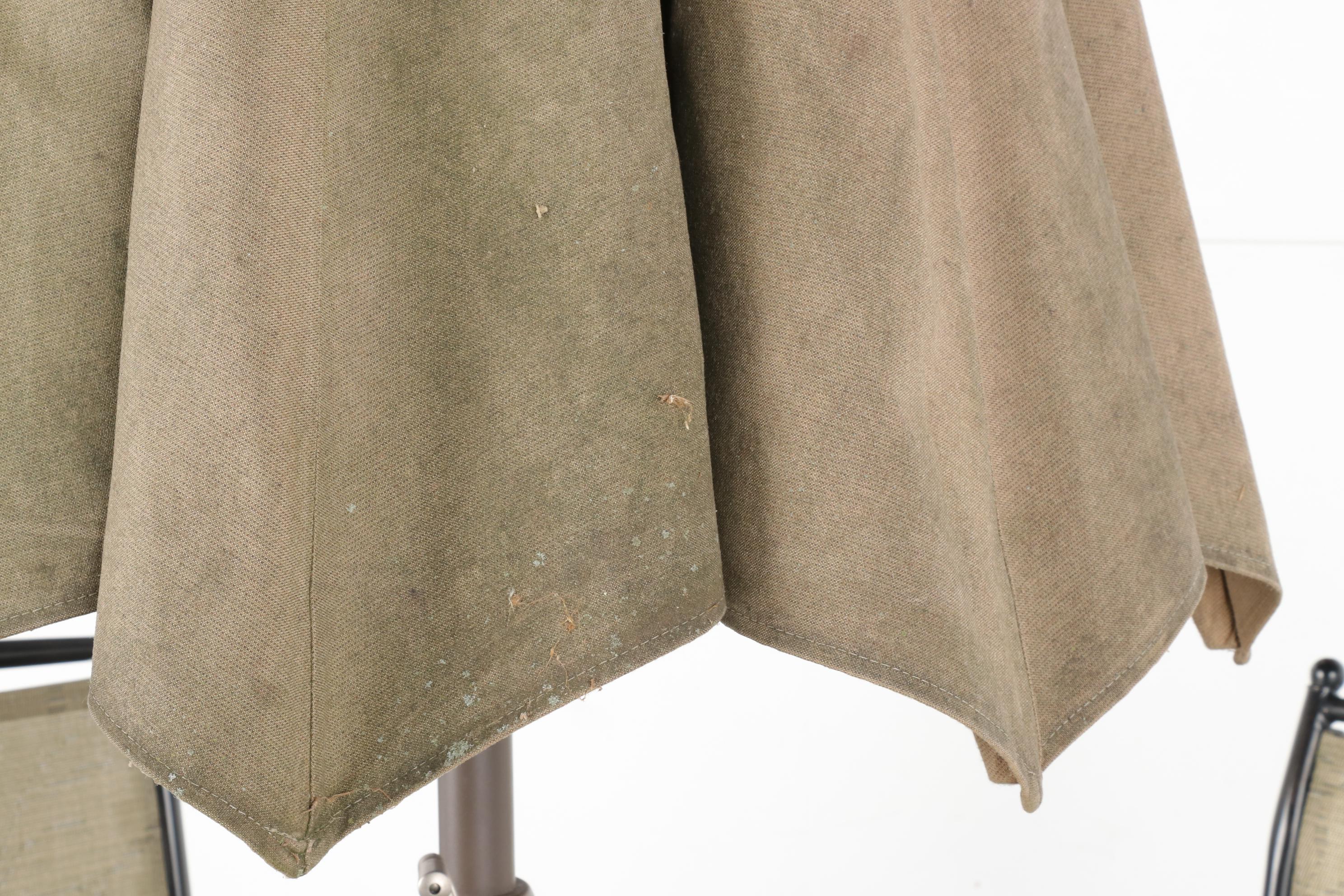 Hampton Bay Altamira Patio Dining Set with Umbrella