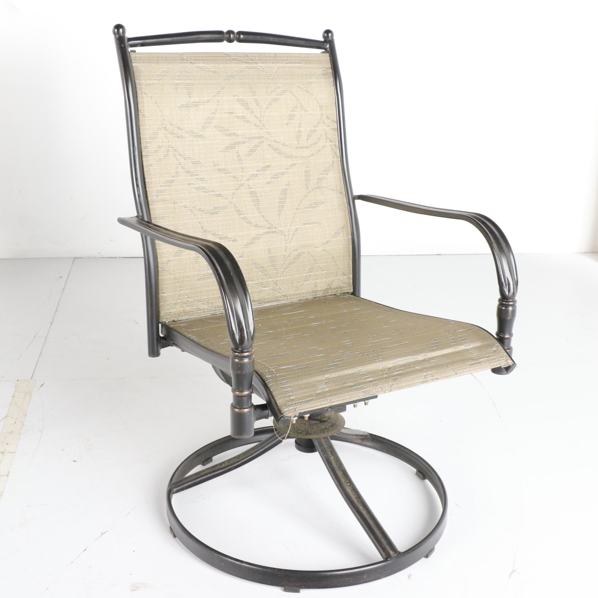 Hampton Bay Altamira Patio Dining Set with Umbrella