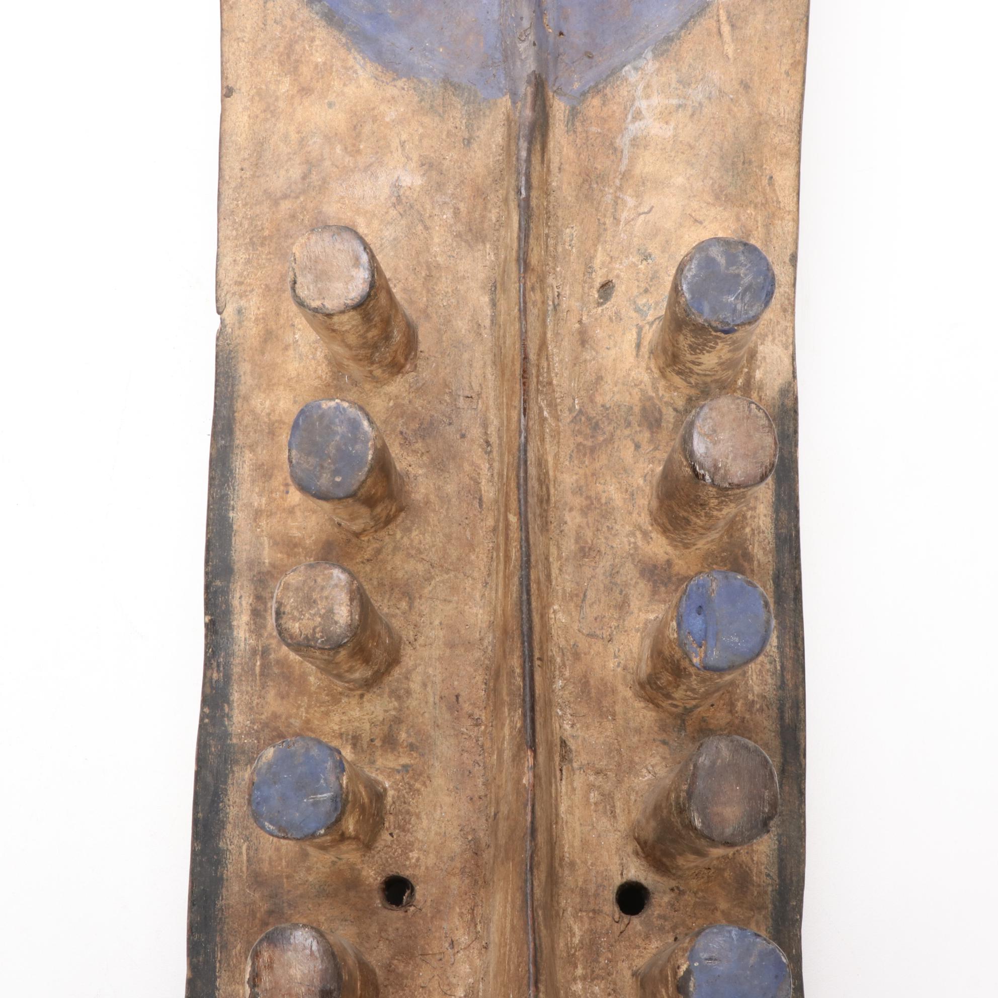 Grebo Style Hand-Carved Wood Mask