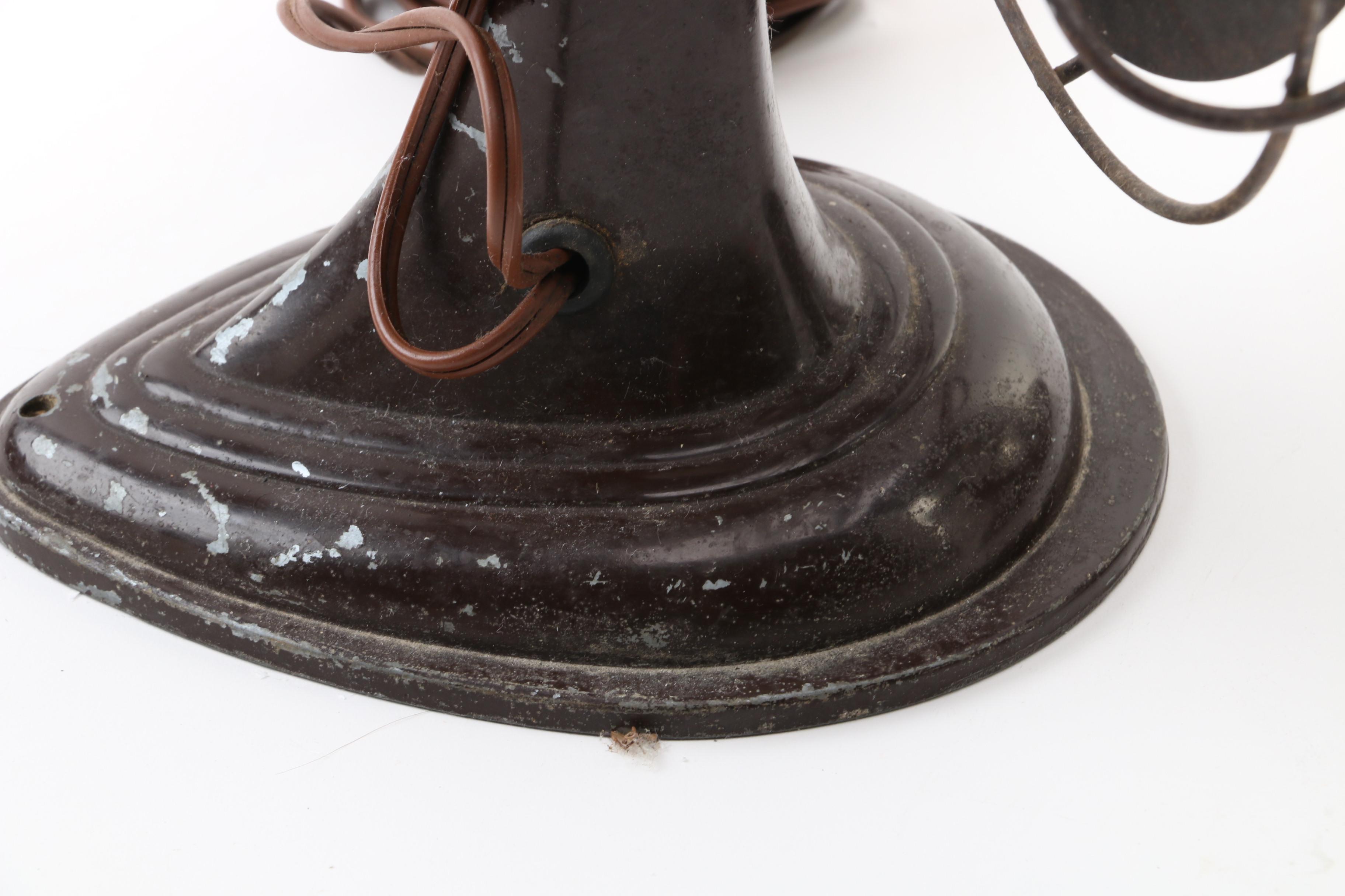 Westinghouse Portable Metal Table Fans, Mid-20th Century