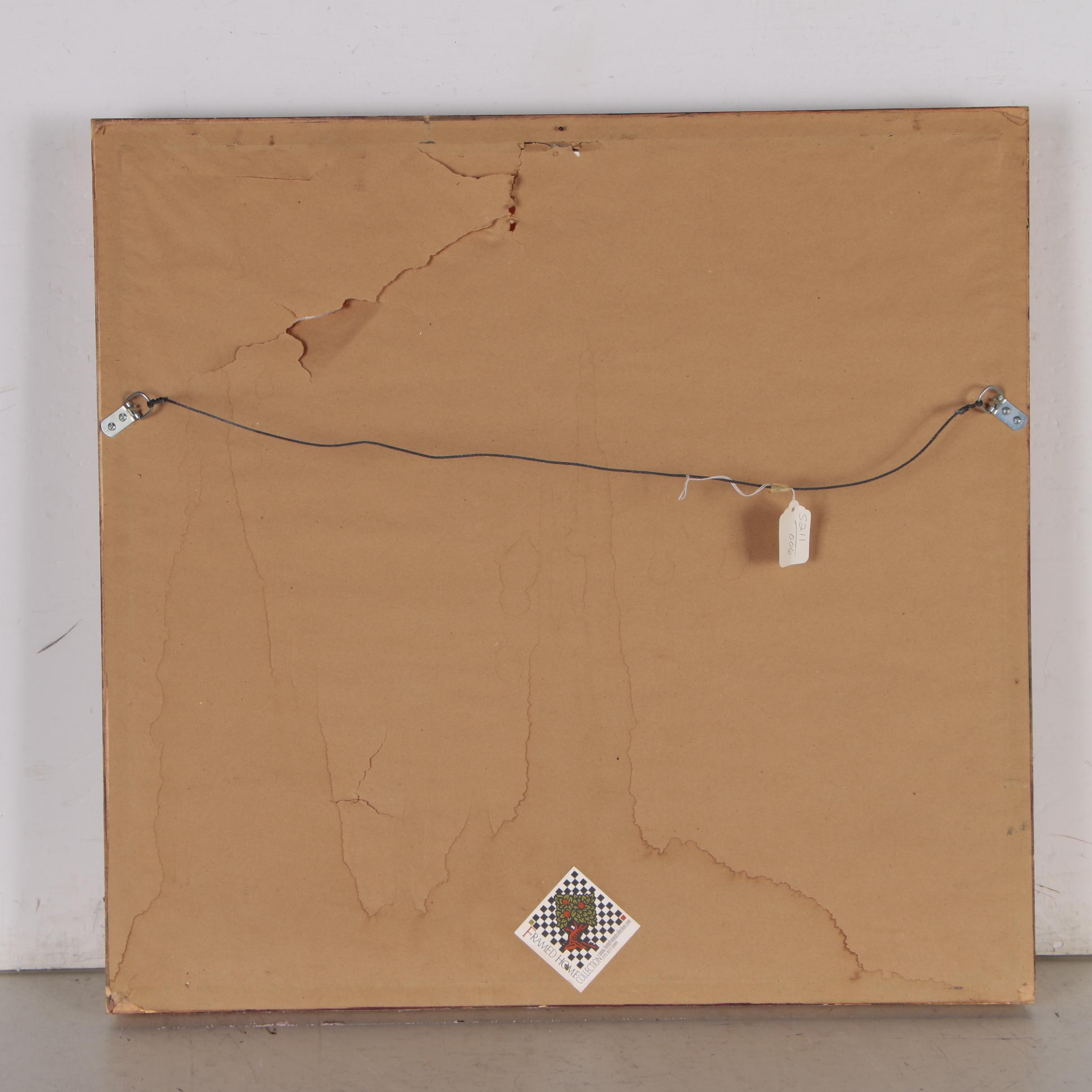 Victorian Style Stumpwork Wreath, 20th Century