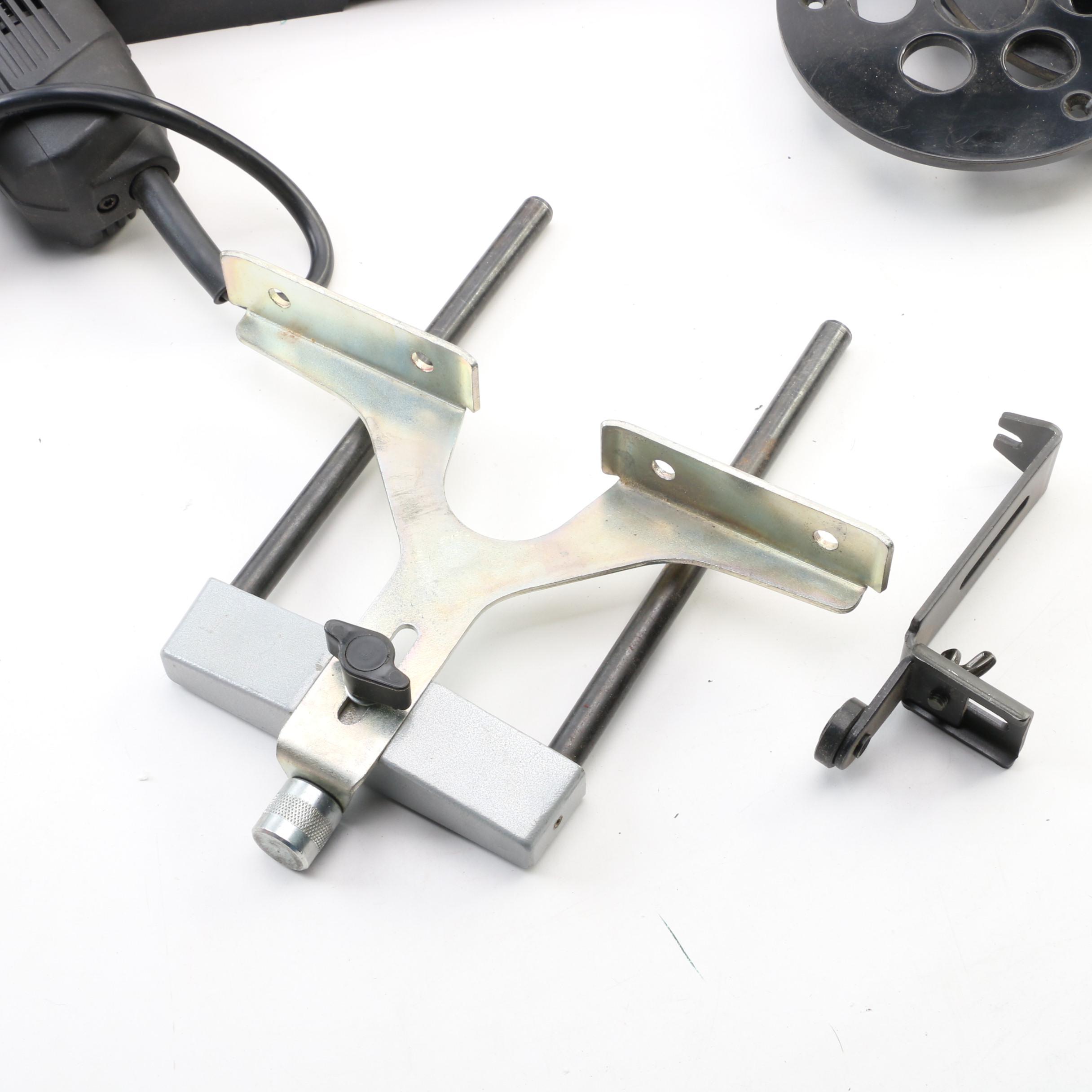 Porter-Cable Heavy Duty Router, Freud Mini Router, Jigs and Accessories