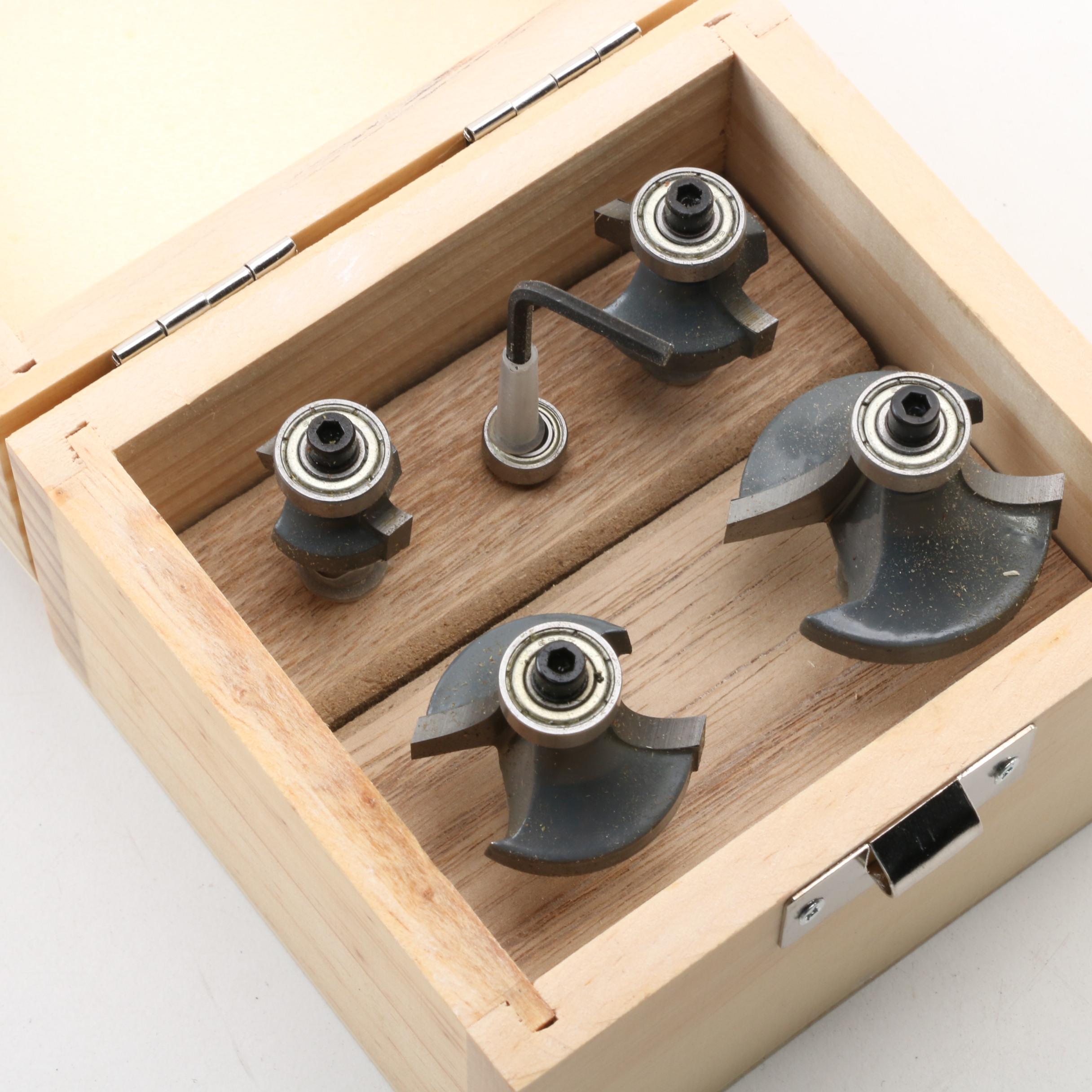 Porter-Cable Heavy Duty Router, Freud Mini Router, Jigs and Accessories