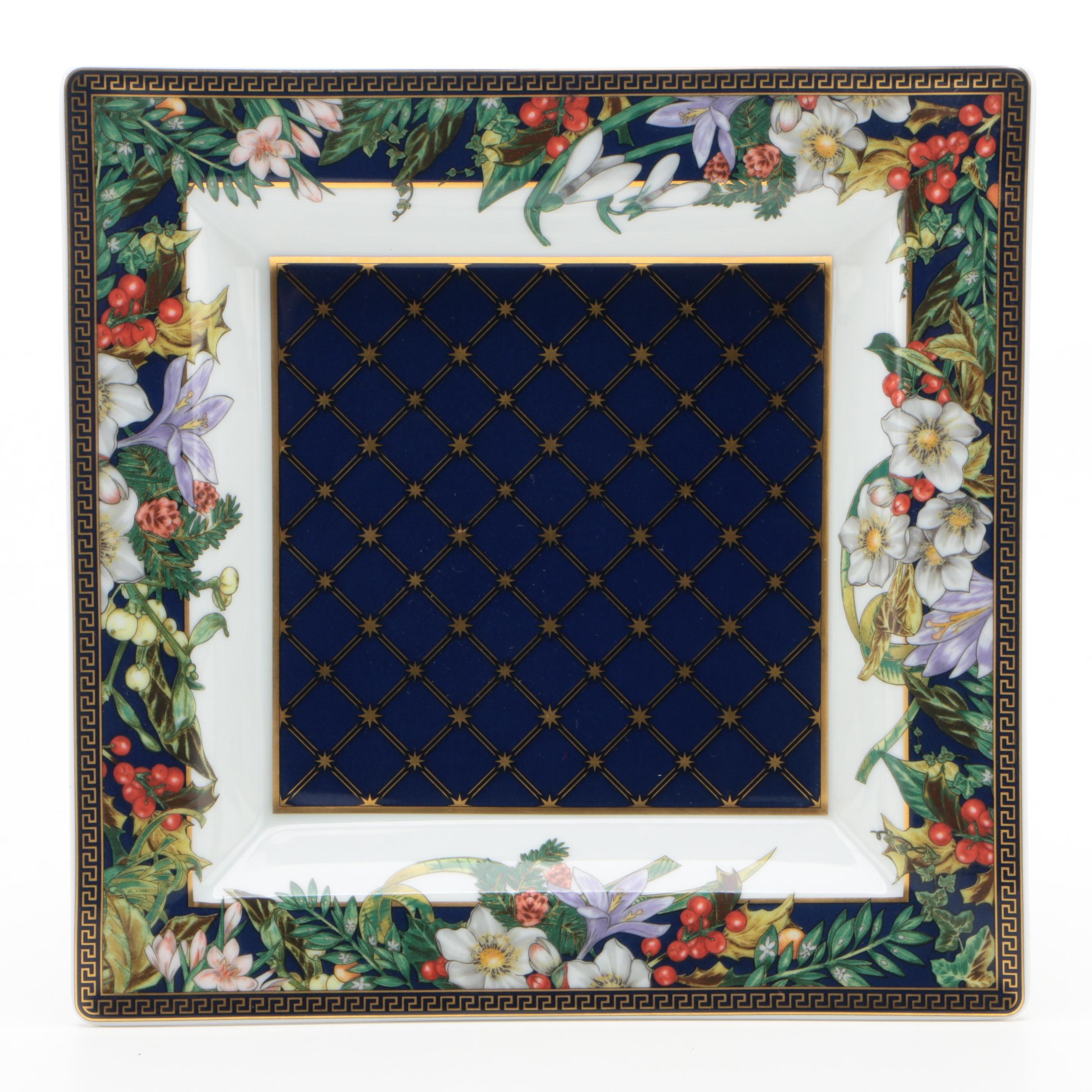 Versace for Rosenthal "Let There Be Love" Porcelain Salad Plate, 2002