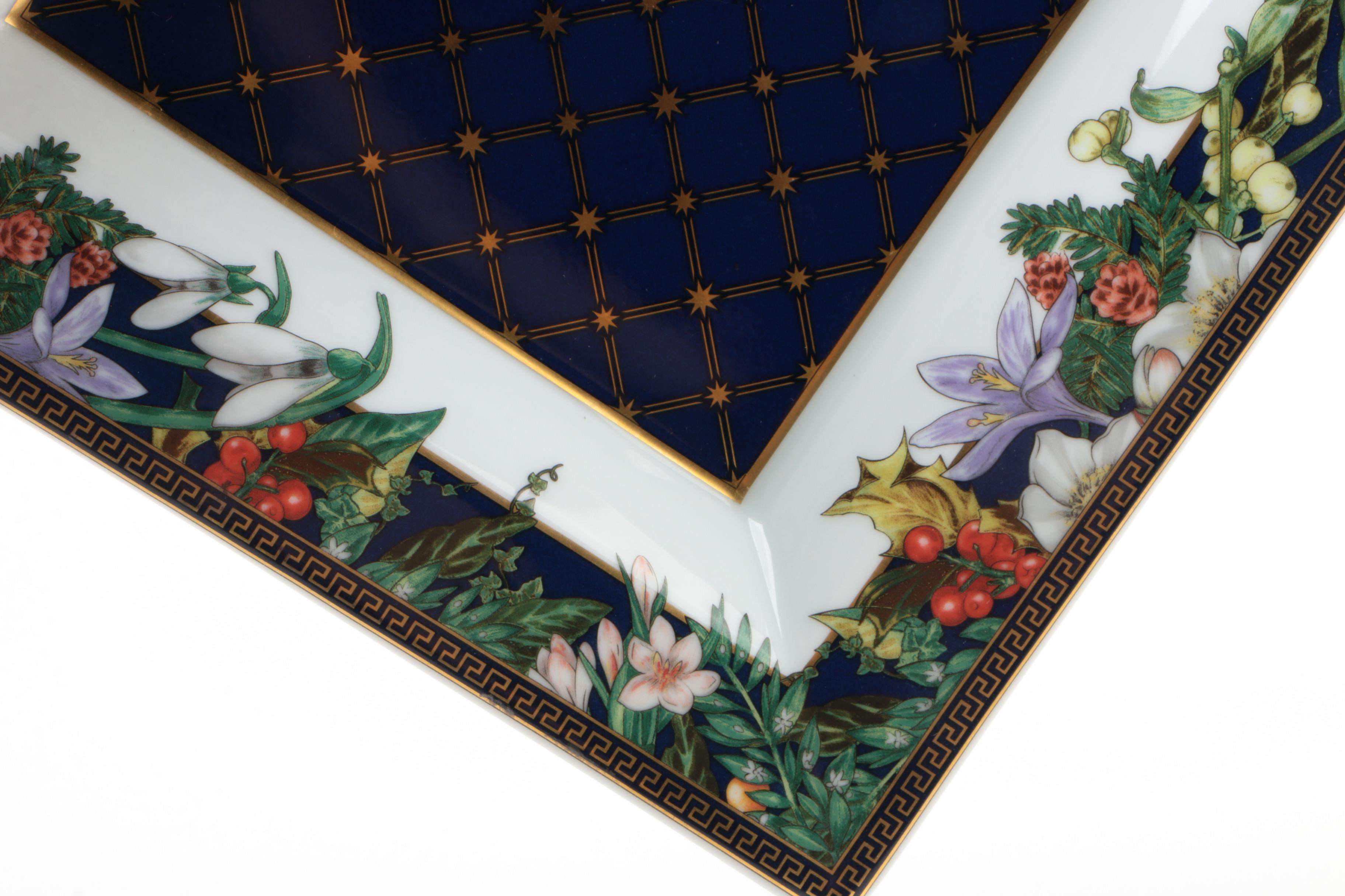 Versace for Rosenthal "Let There Be Love" Porcelain Salad Plate, 2002