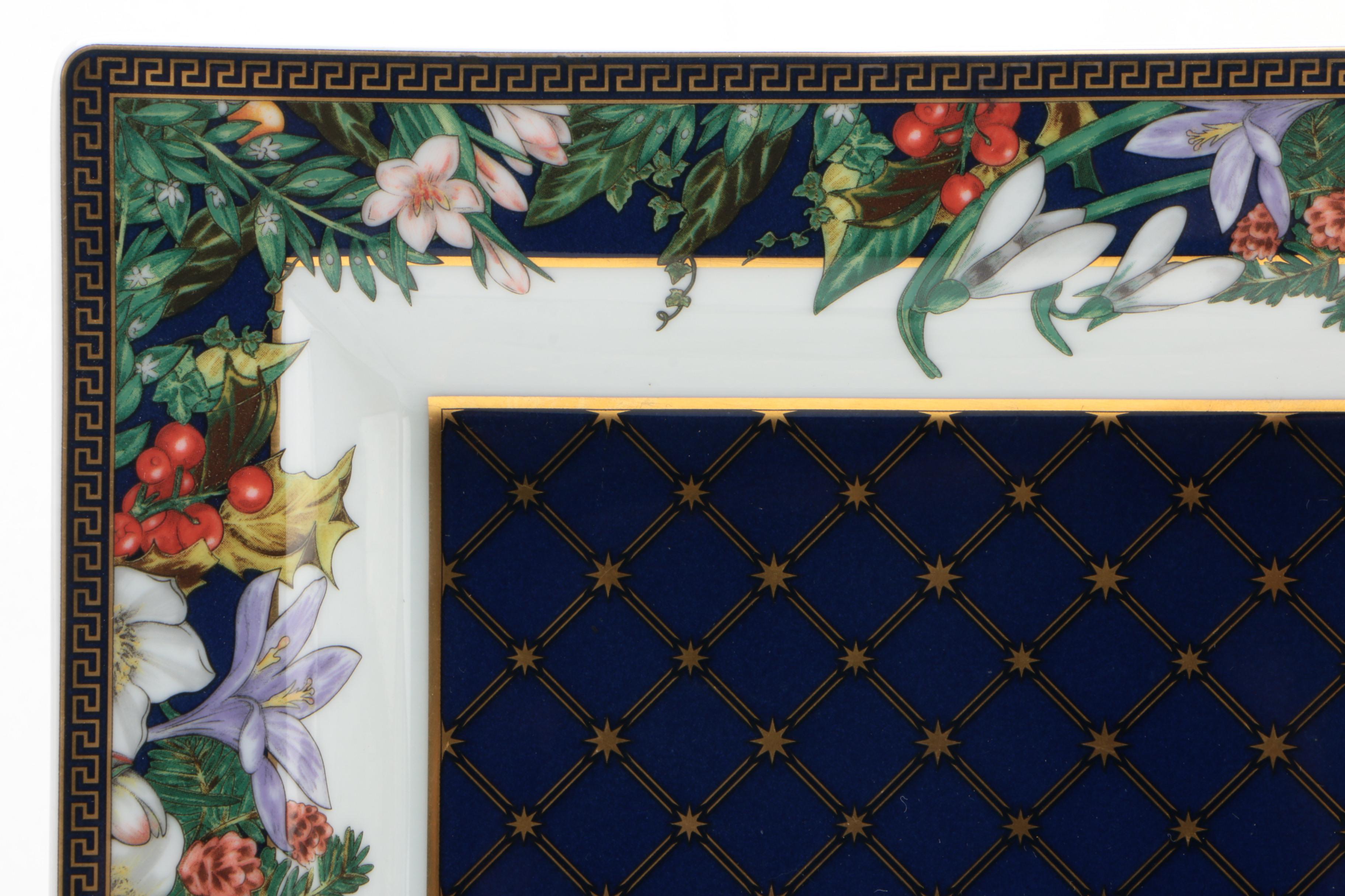 Versace for Rosenthal "Let There Be Love" Porcelain Salad Plate, 2002