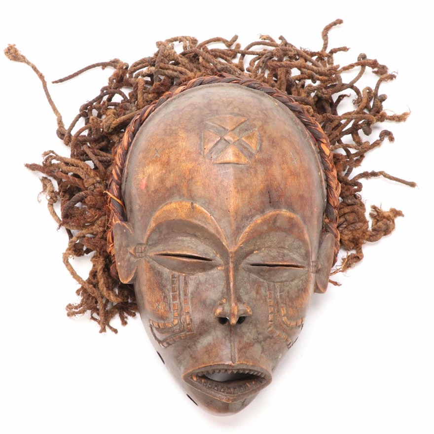 Chokwe Ancestral Spirit Mask, Central Africa