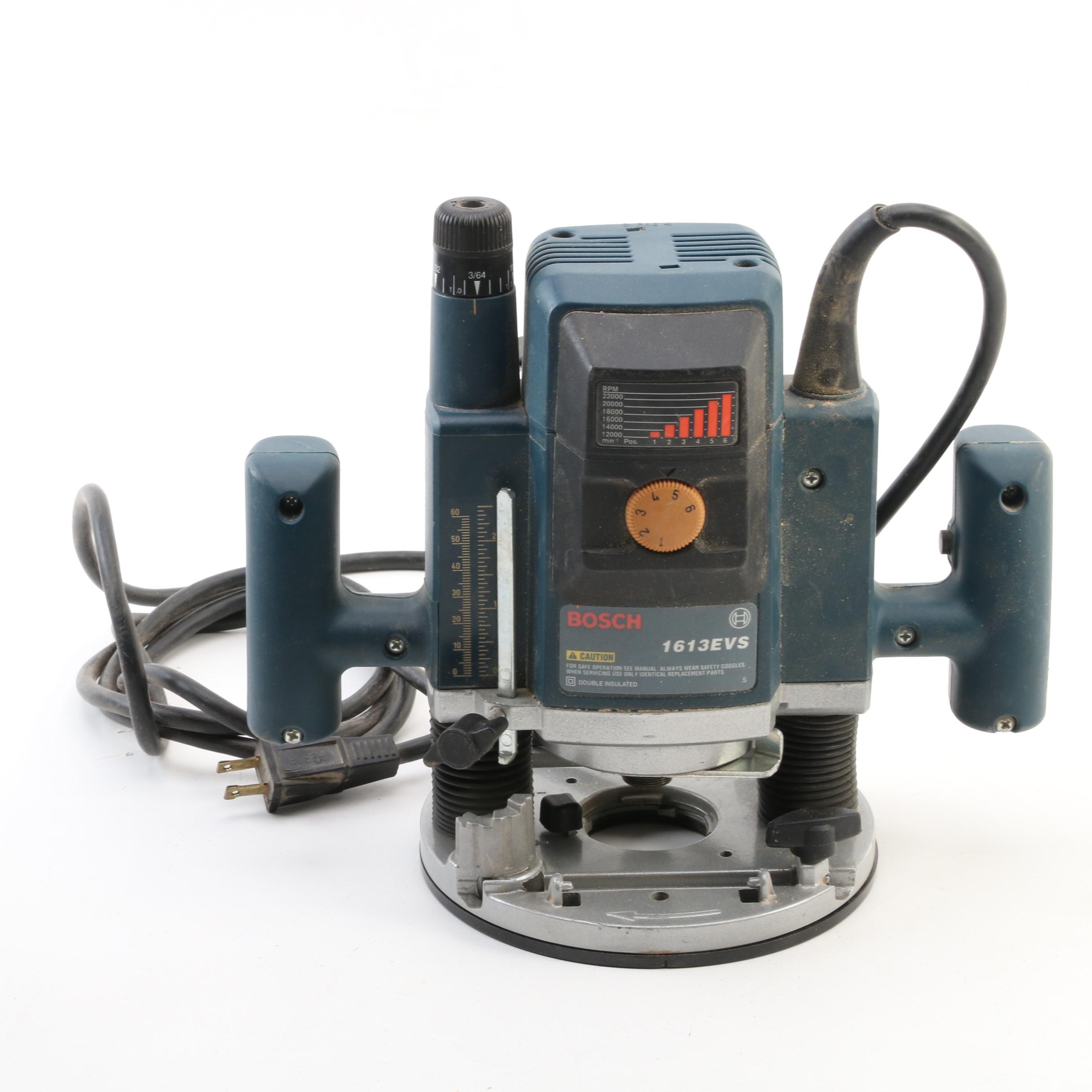 Bosch Fixed Base and Plunge Routers, Freud Router, Speed Controllers and More