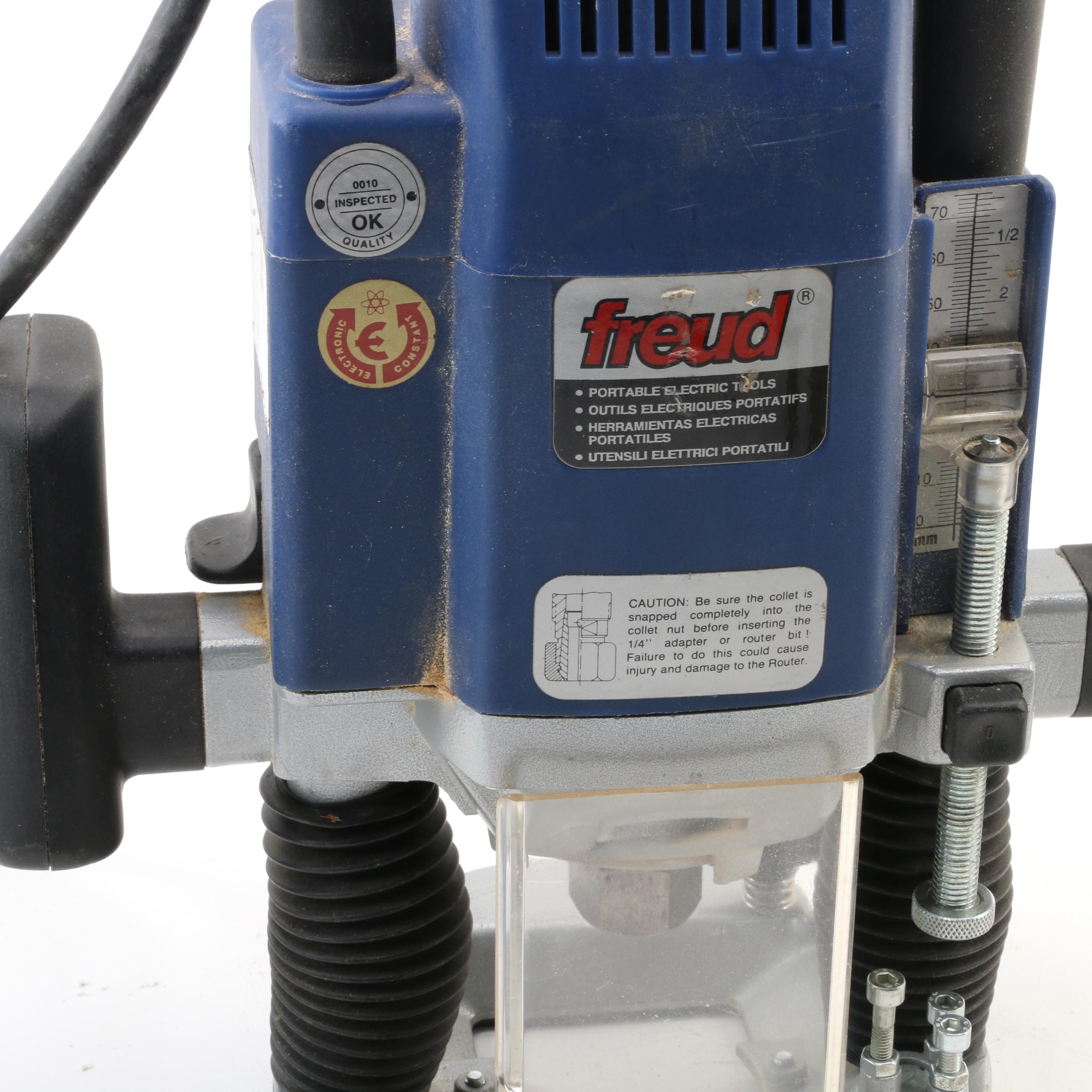 Bosch Fixed Base and Plunge Routers, Freud Router, Speed Controllers and More