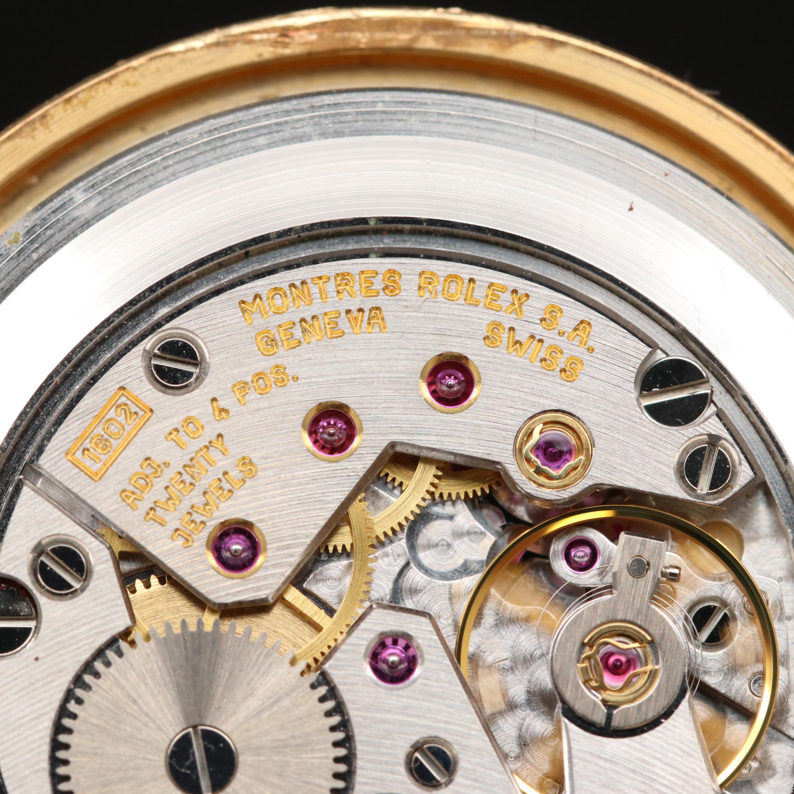 Rolex Cellini 18k Yellow Gold Manual Winding Watch 1999