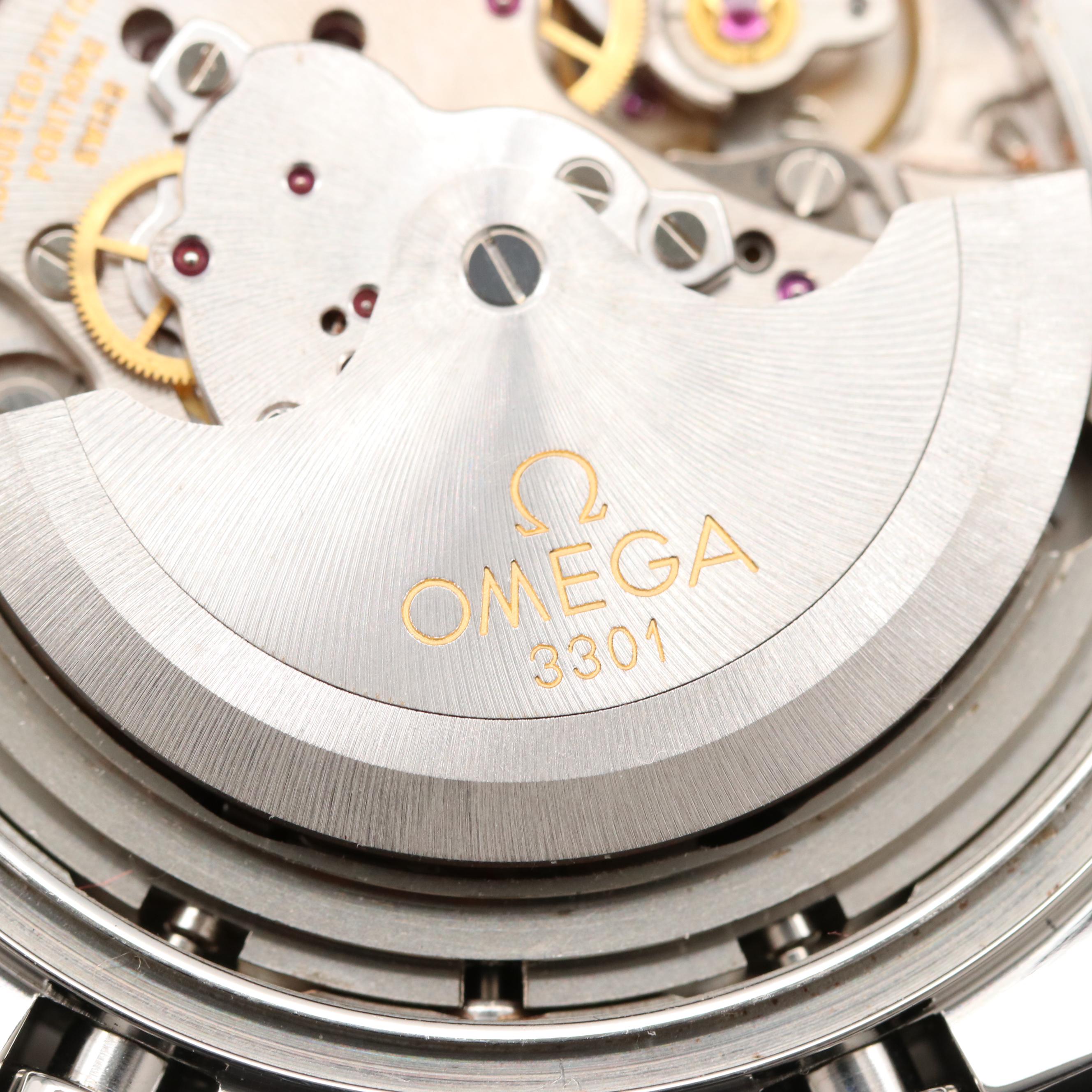 Omega Speedmaster Racing Carbon Chronograph Stainless Steel Automatic Watch