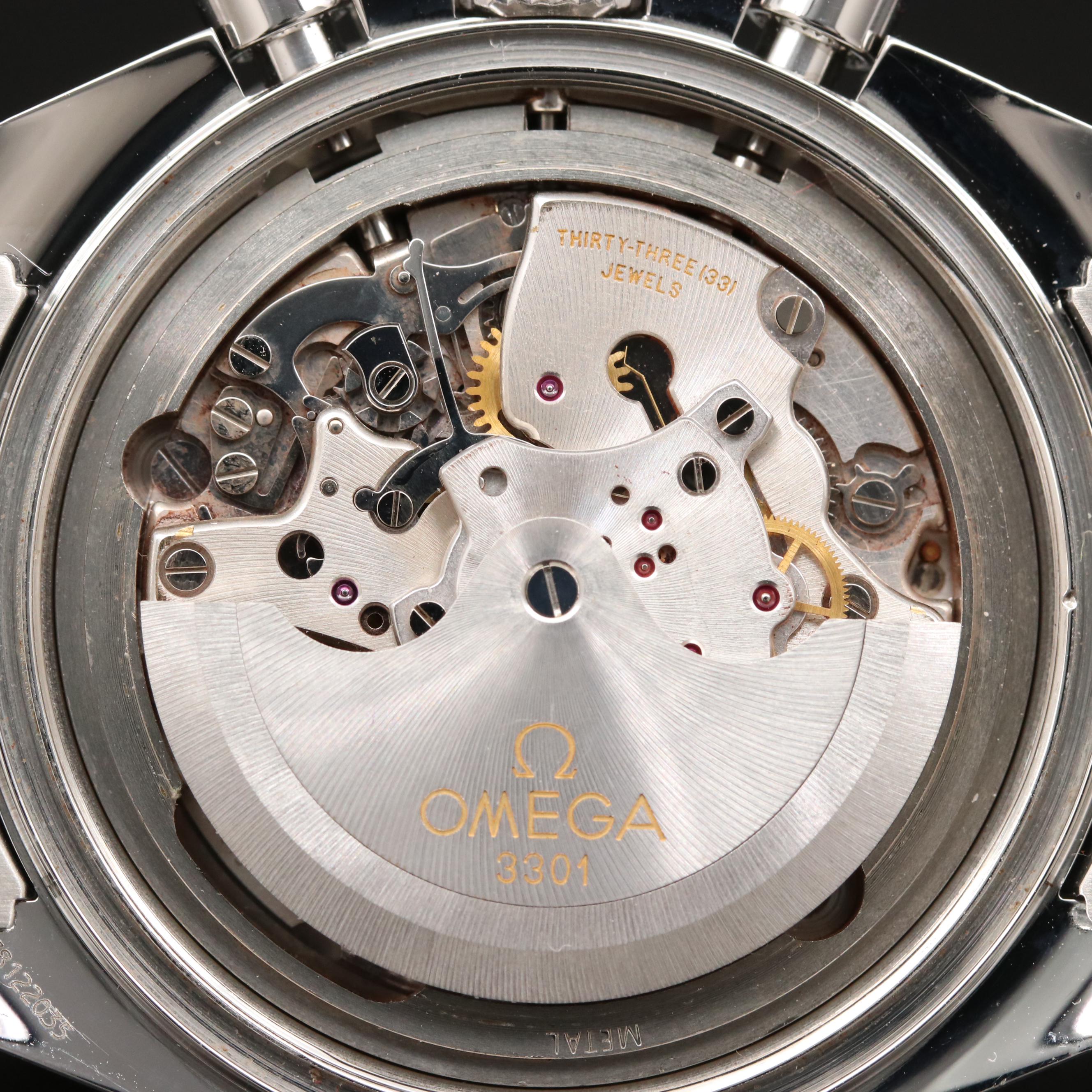 Omega Speedmaster Racing Carbon Chronograph Stainless Steel Automatic Watch