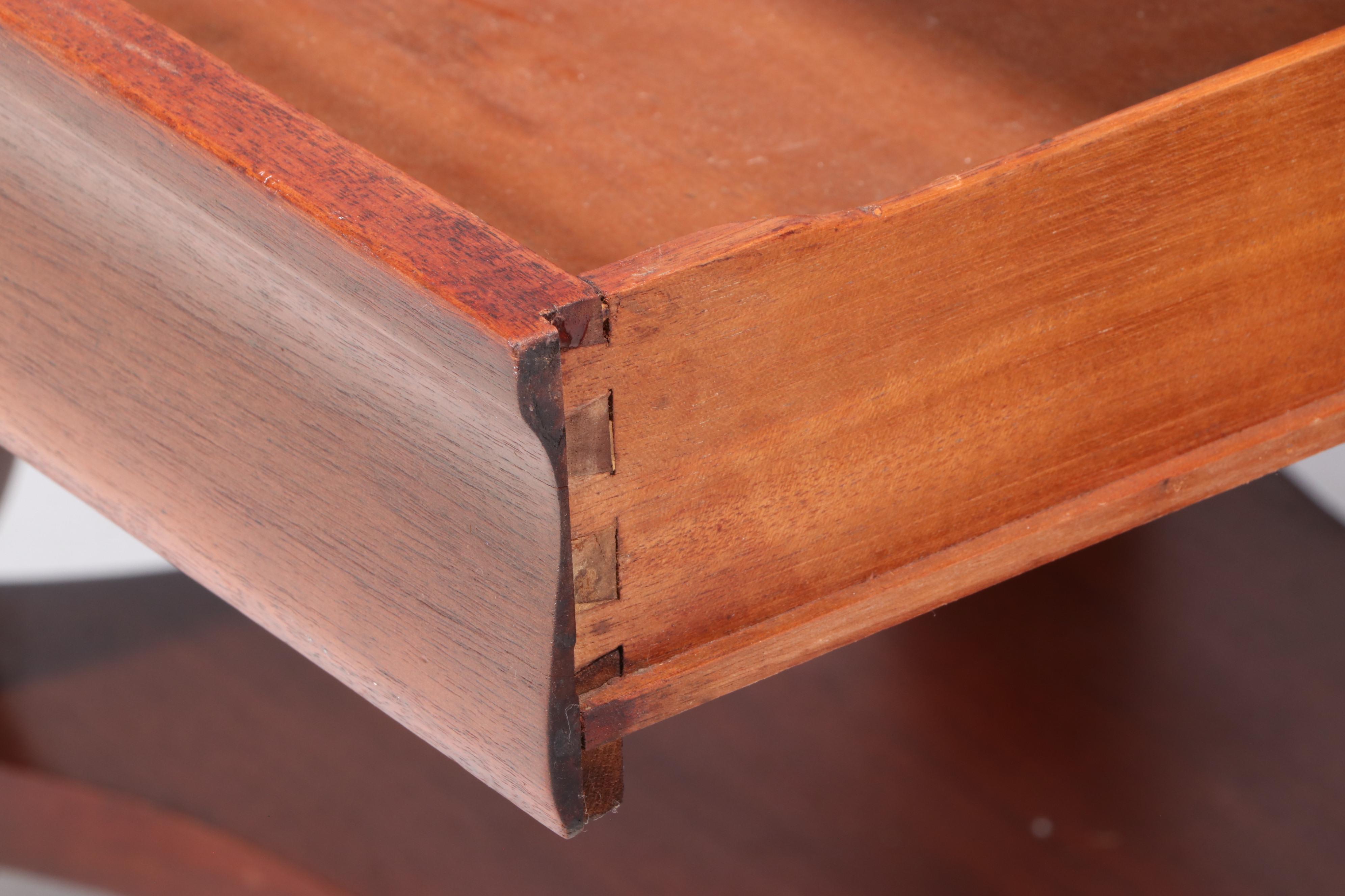 Empire Revival Mahogany Library Table, Early 20th Century