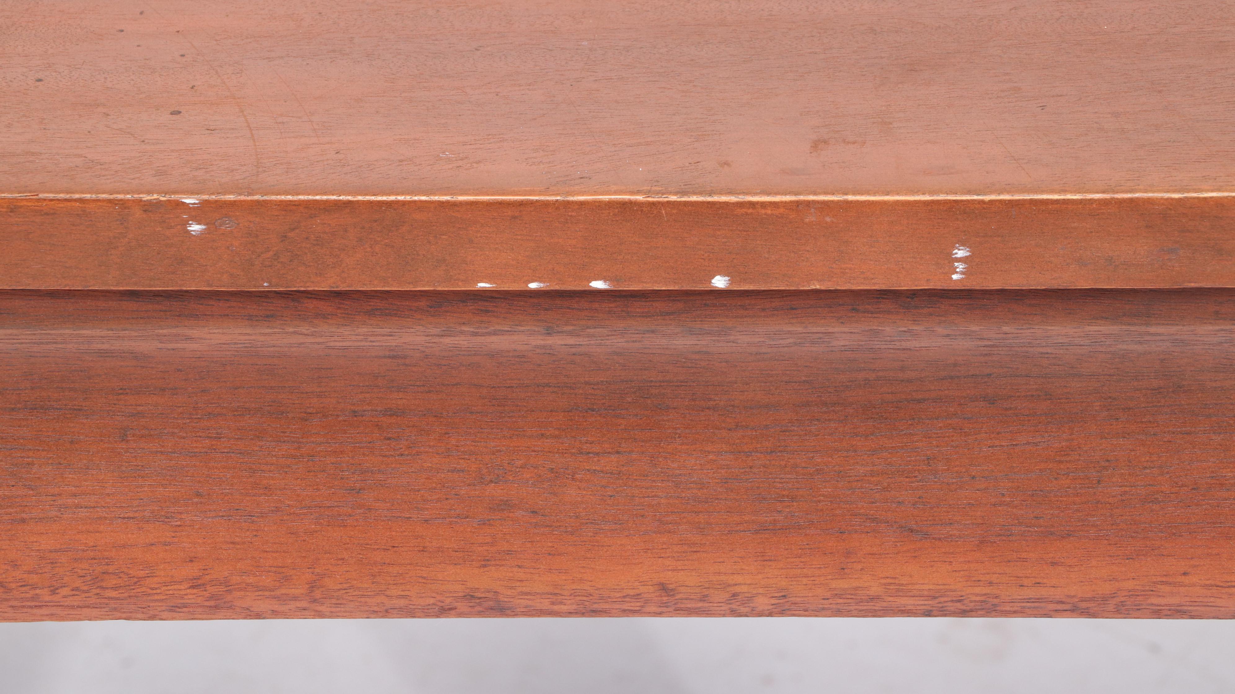 Empire Revival Mahogany Library Table, Early 20th Century