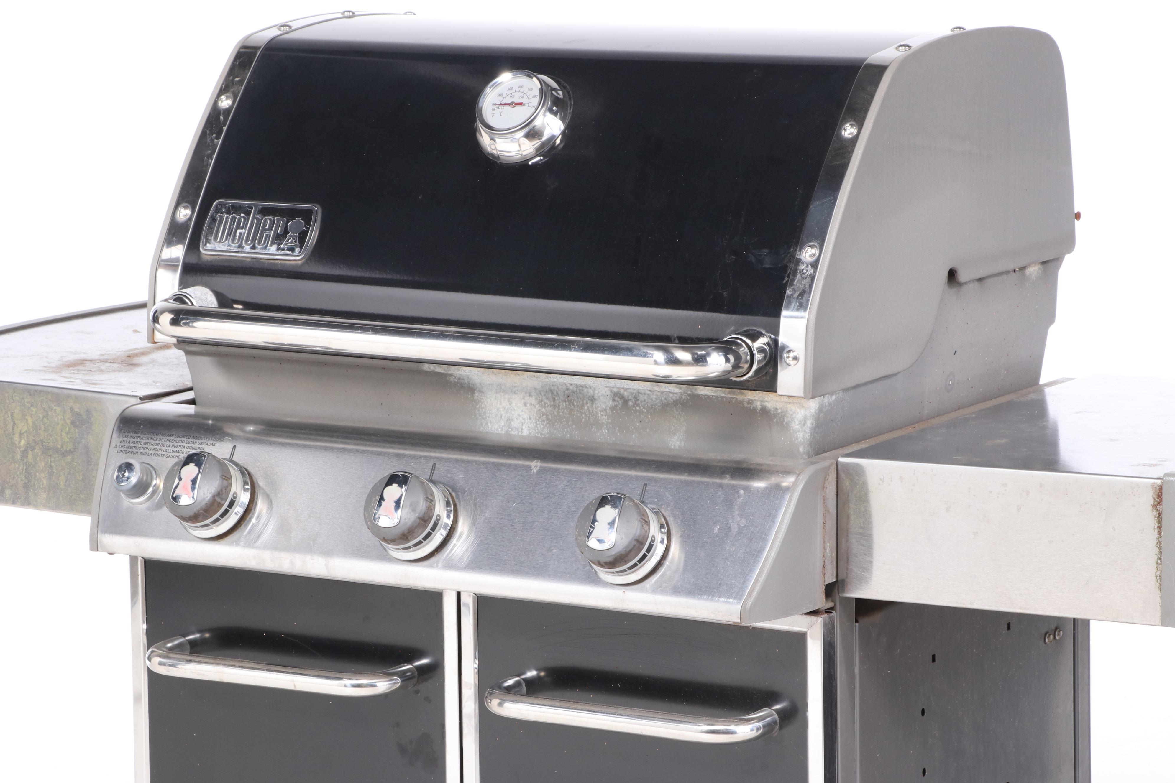 Weber Genesis Natural Gas Special Edition Outdoor Propane Gas Grill, and Cover