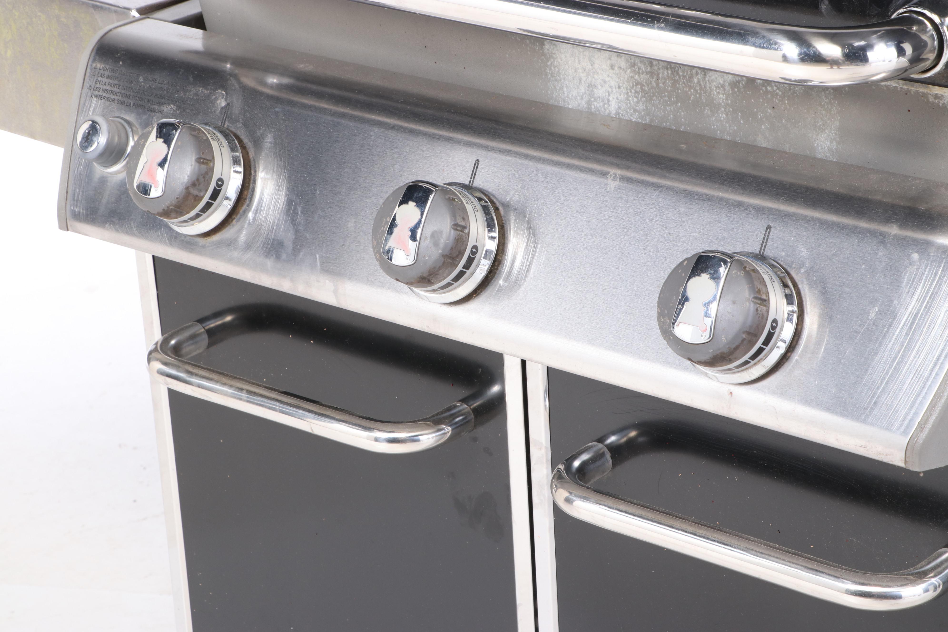 Weber Genesis Natural Gas Special Edition Outdoor Propane Gas Grill, and Cover