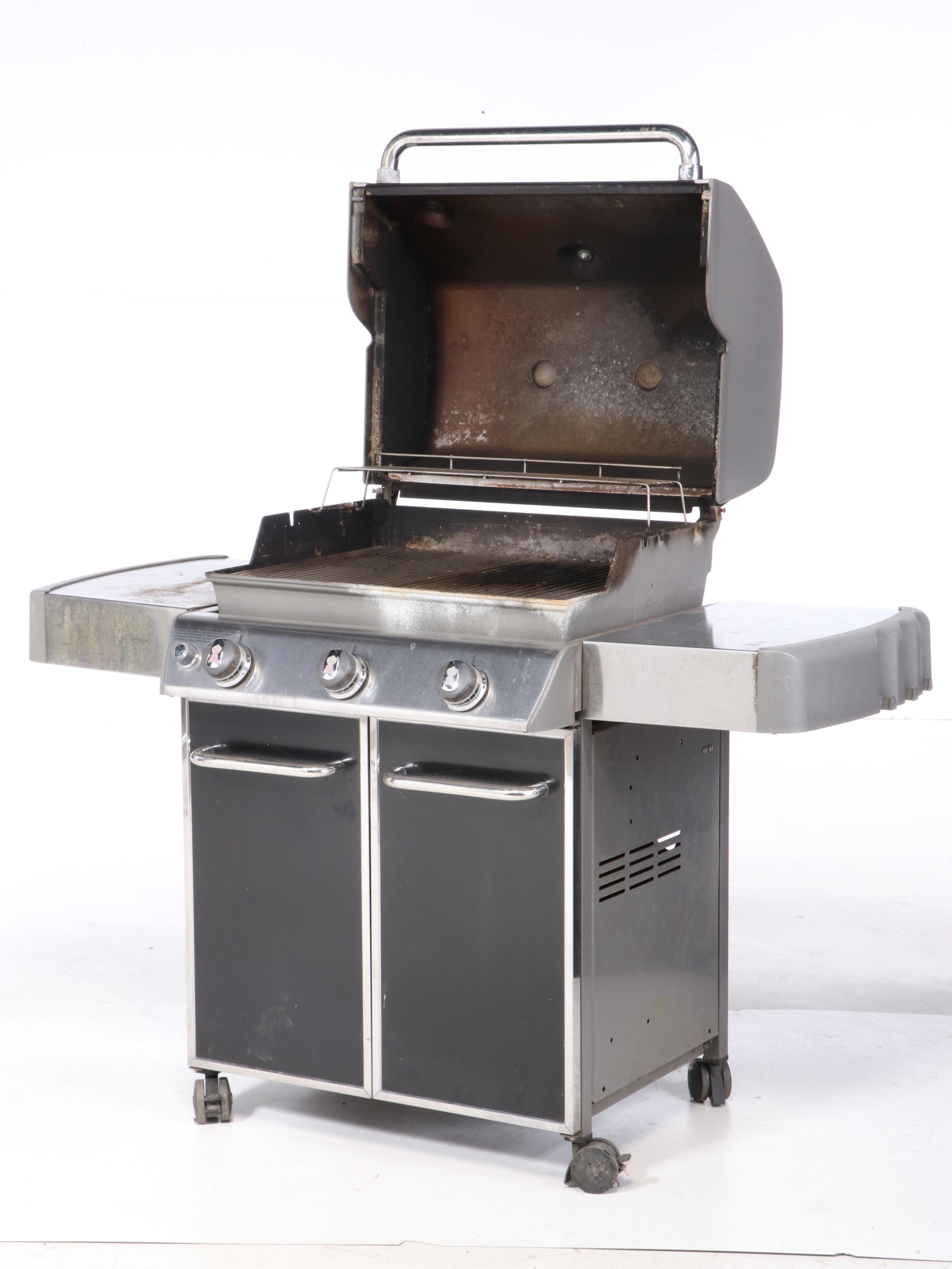 Weber Genesis Natural Gas Special Edition Outdoor Propane Gas Grill, and Cover