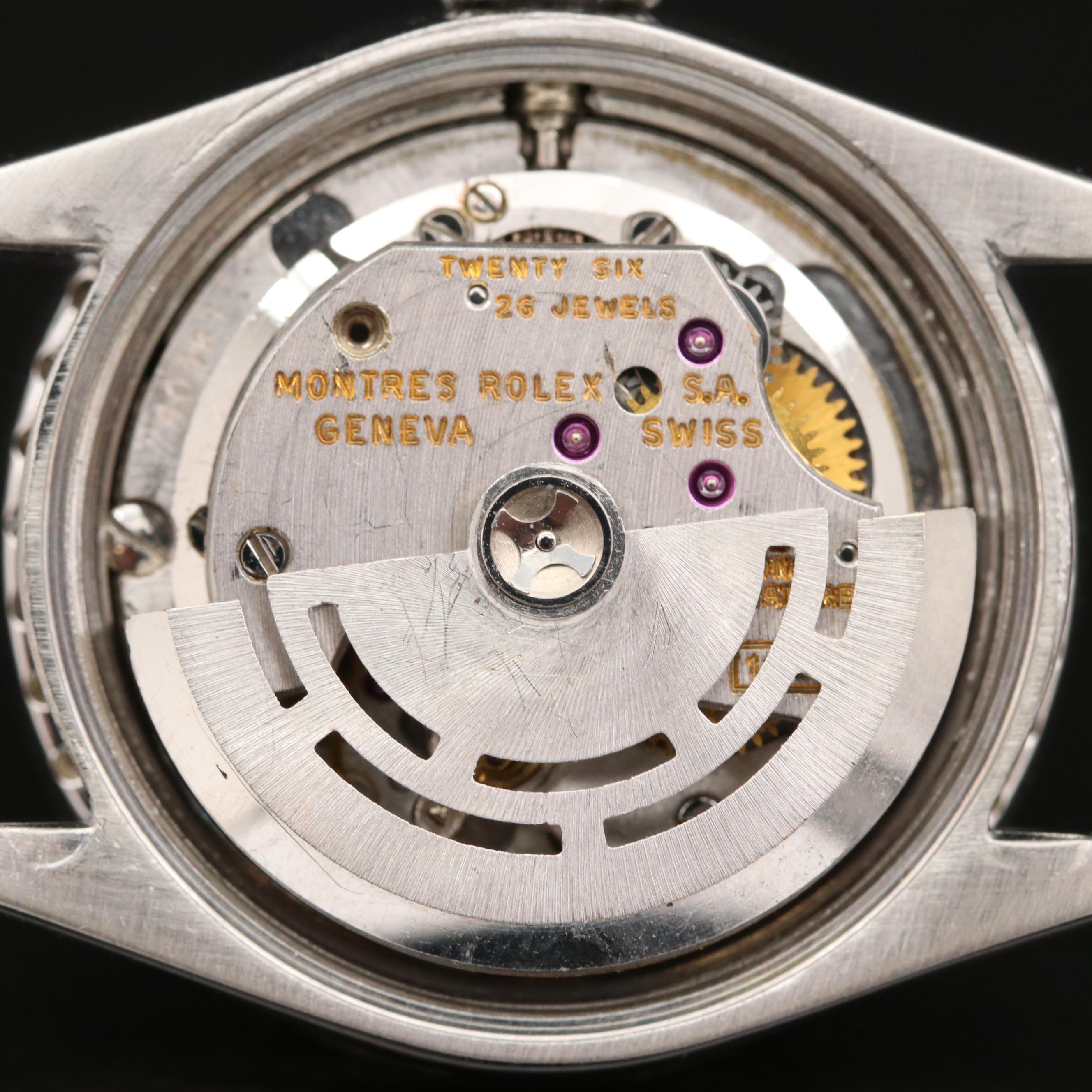 1969 Rolex Datejust Diamond, 18K and Stainless Steel Automatic Watch