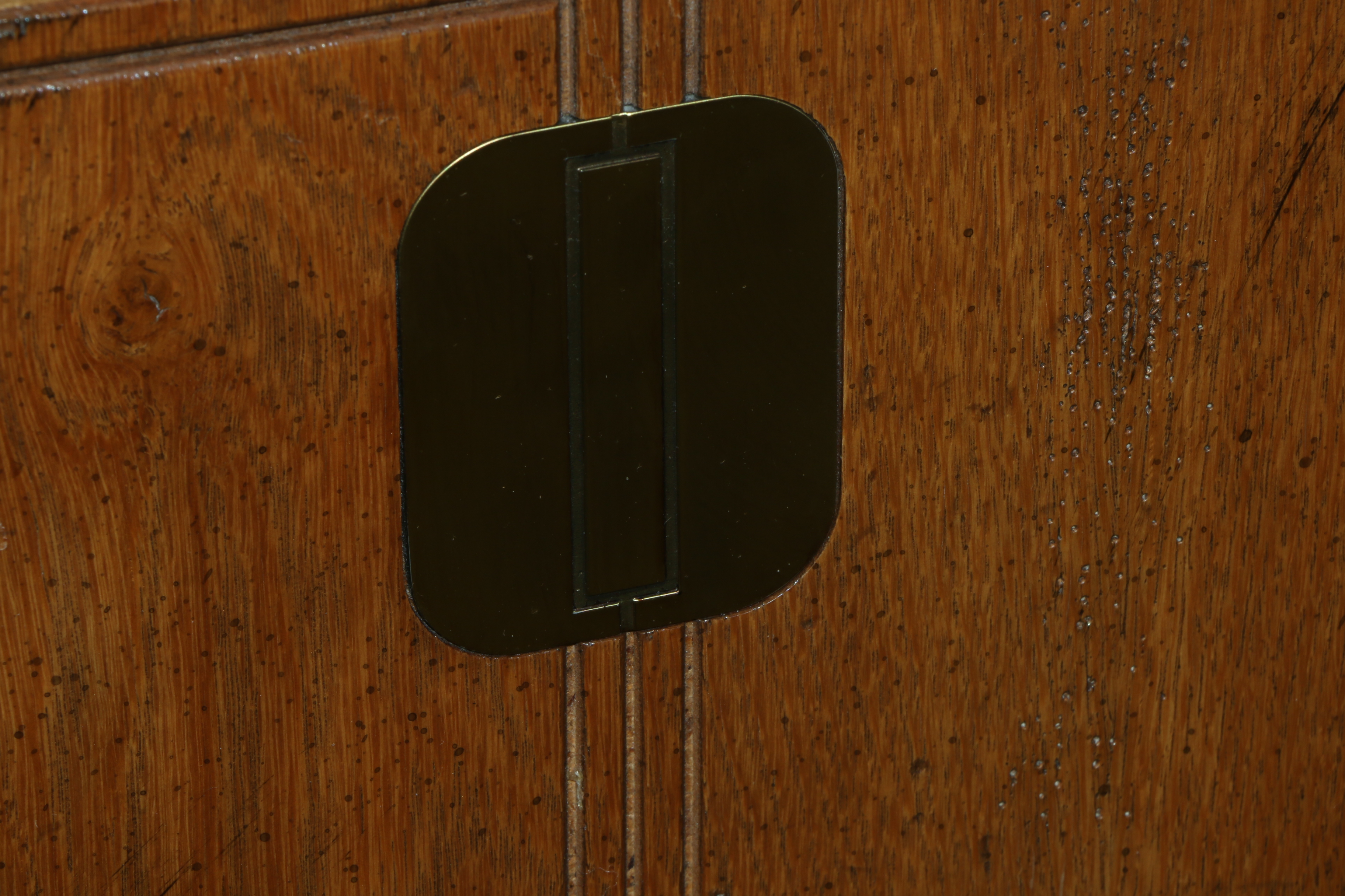 Henredon "Bel Air" Campaign Style Oak Stacked Chests