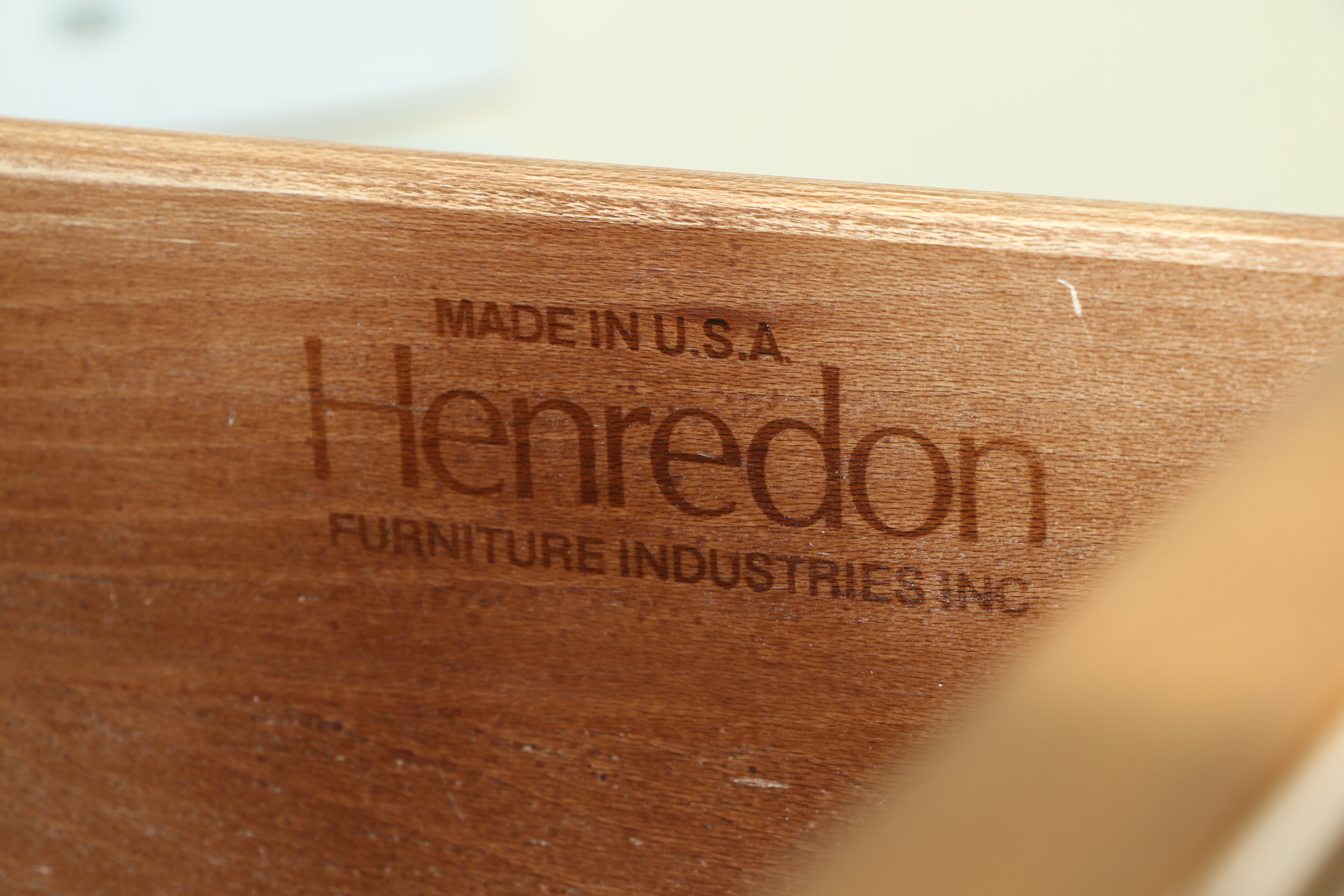 Henredon "Bel Air" Campaign Style Oak Stacked Chests