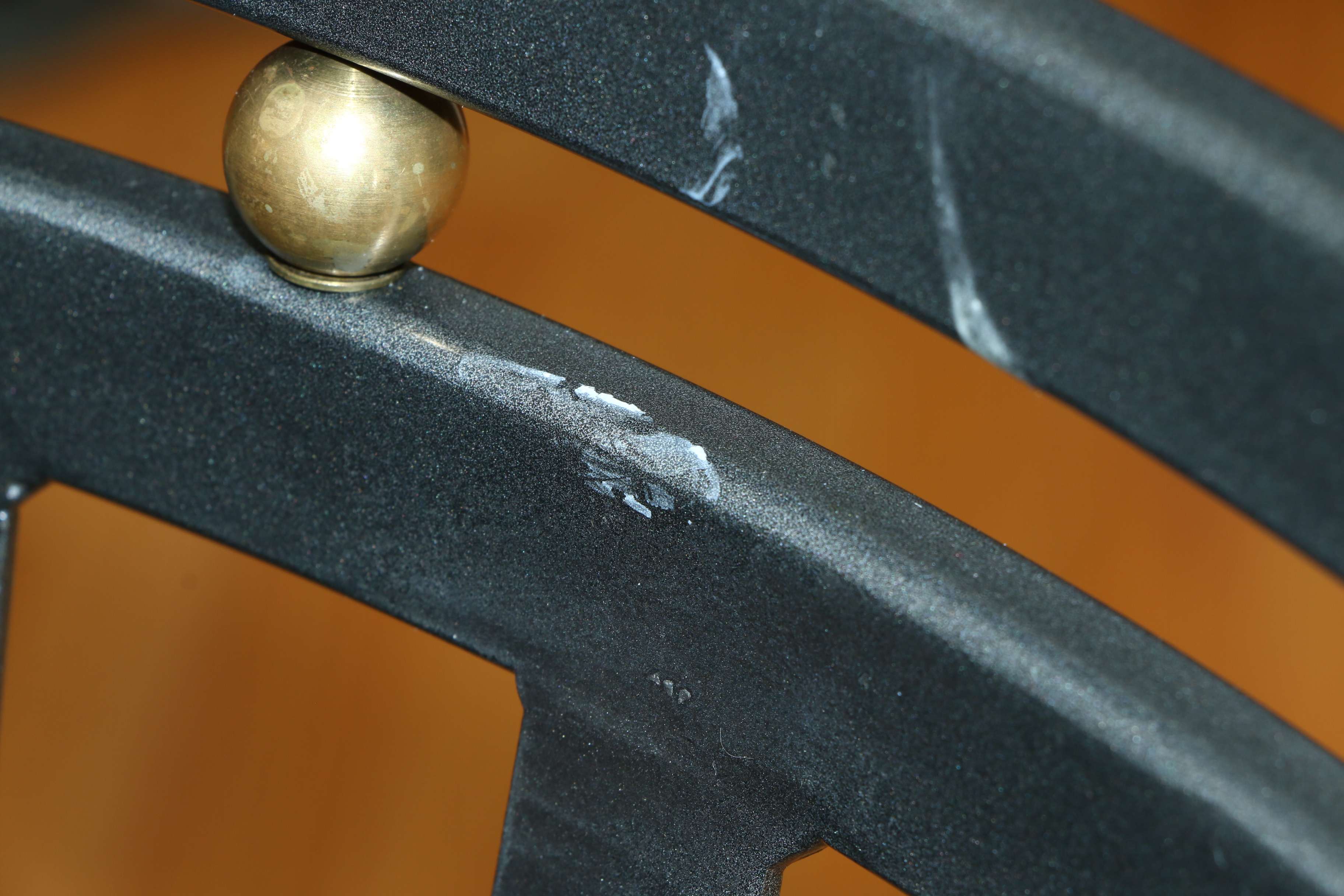 Modern Metal Leather Seat Swivel Counter Stools