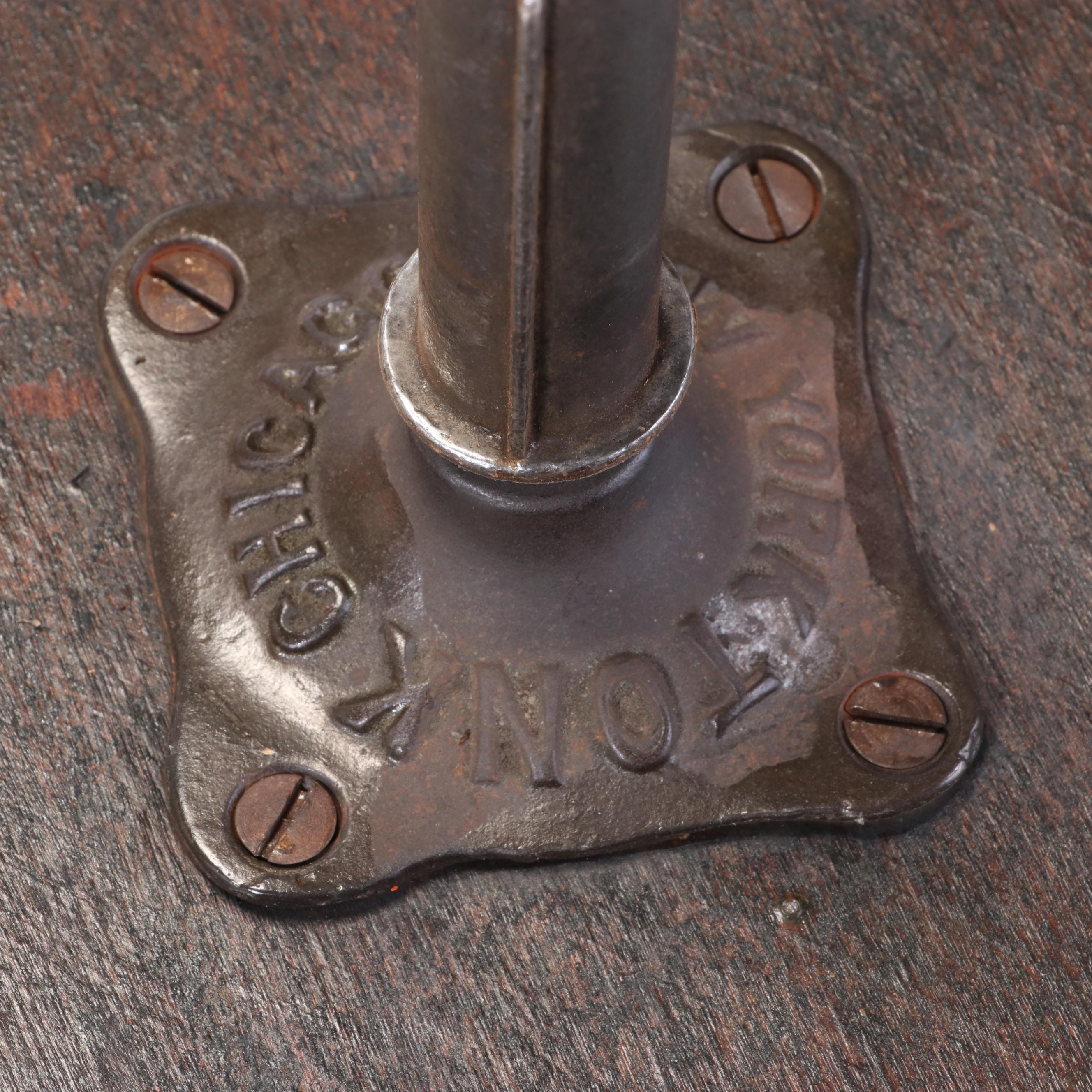 Tonk Late Victorian Birch Piano Stool and Federal Style Mahogany Candlestand