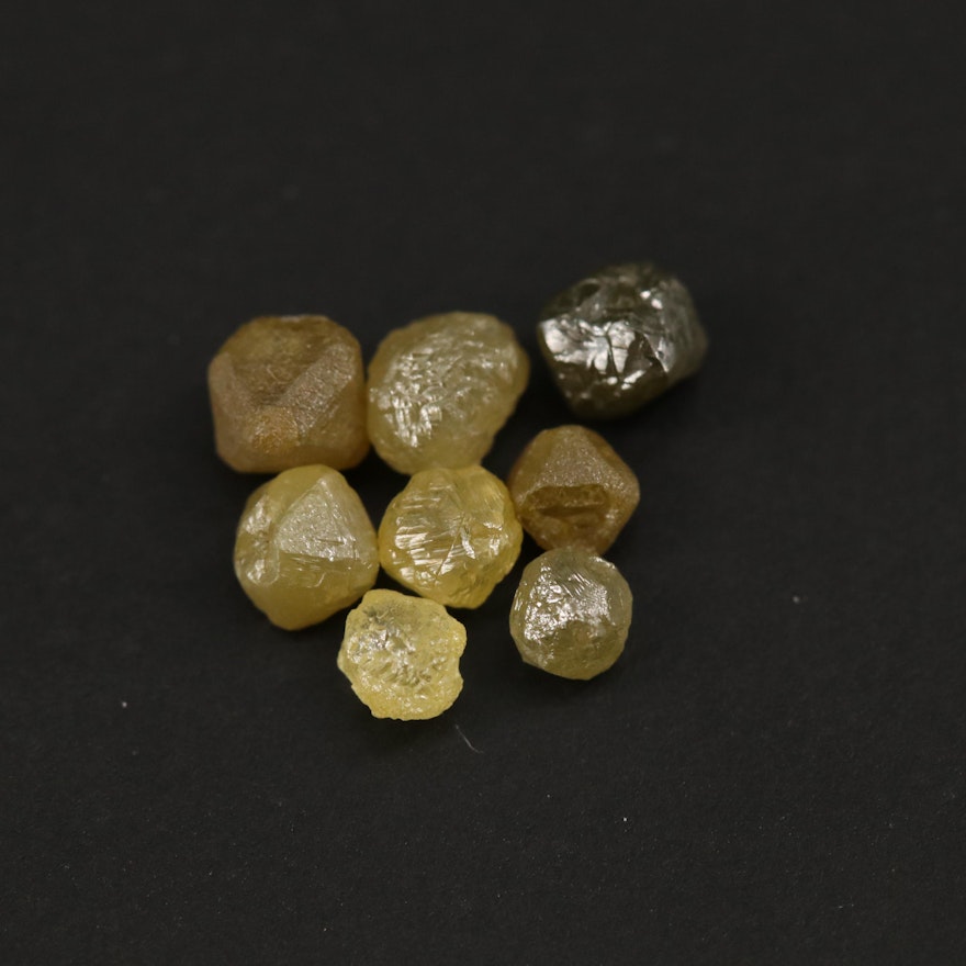 Loose 2.27 CTW Rough Diamonds