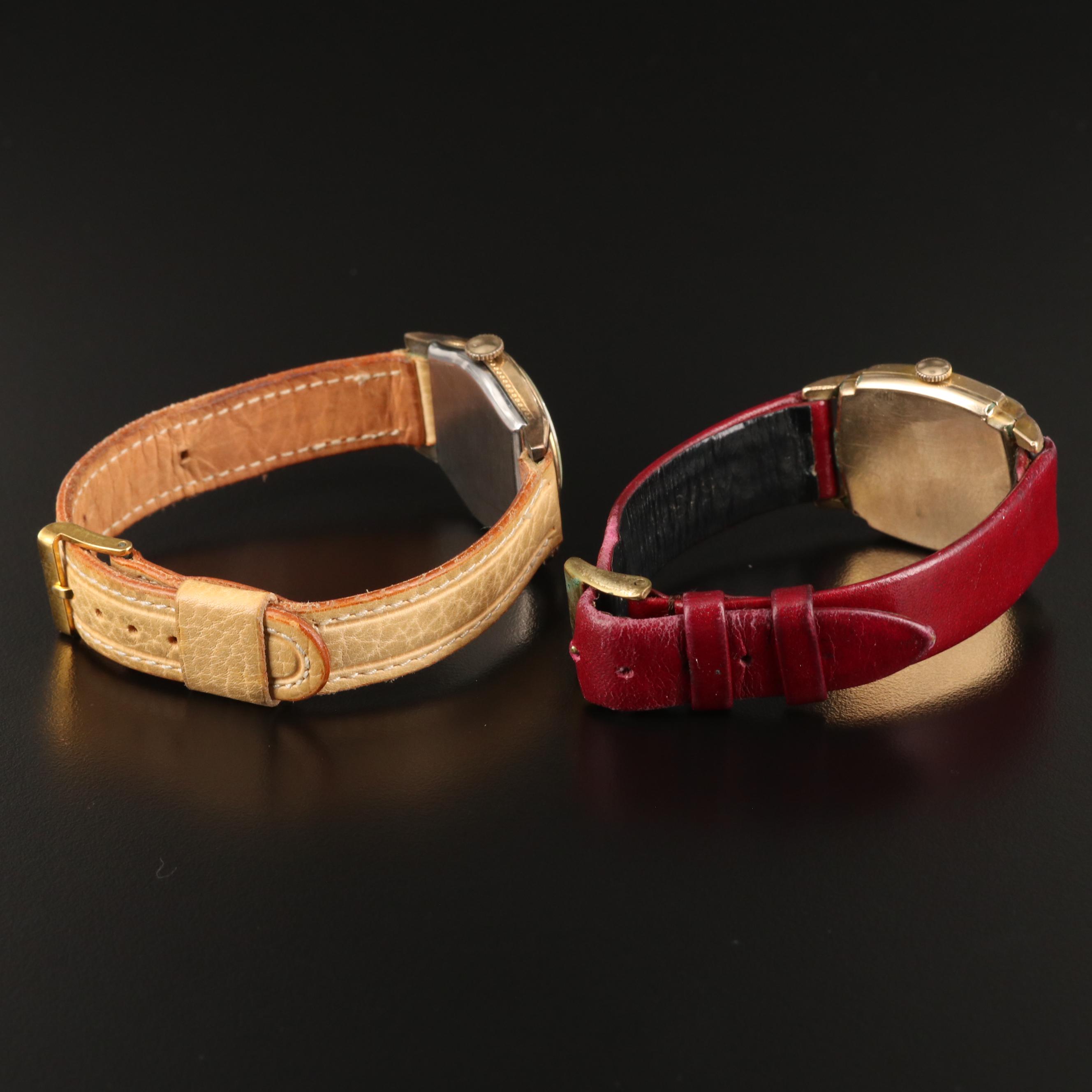 1927 and 1928 Hamilton 987'S Stem Wind Watches