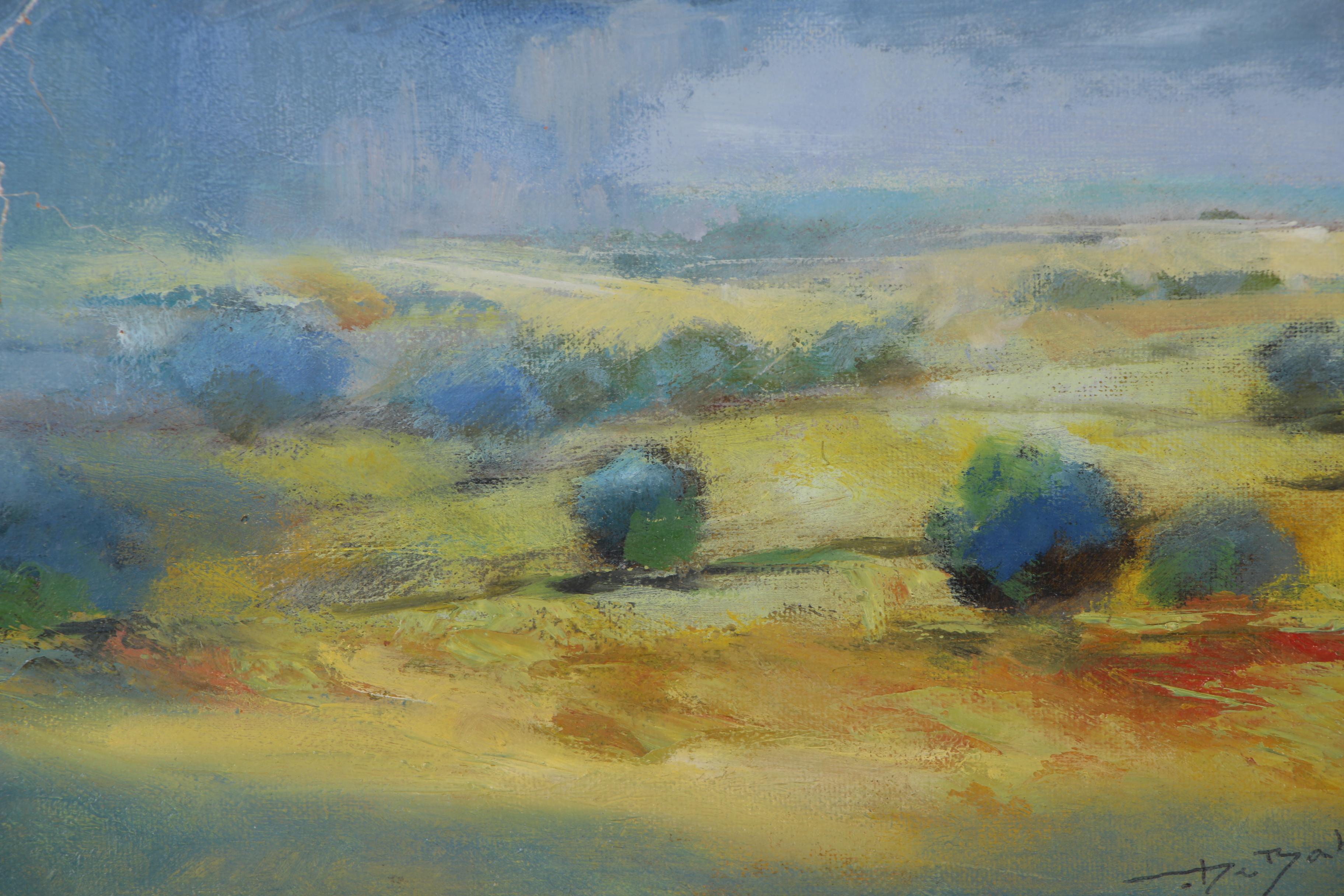 Vova DeBak Oil Painting "Heavy Rain", 2020