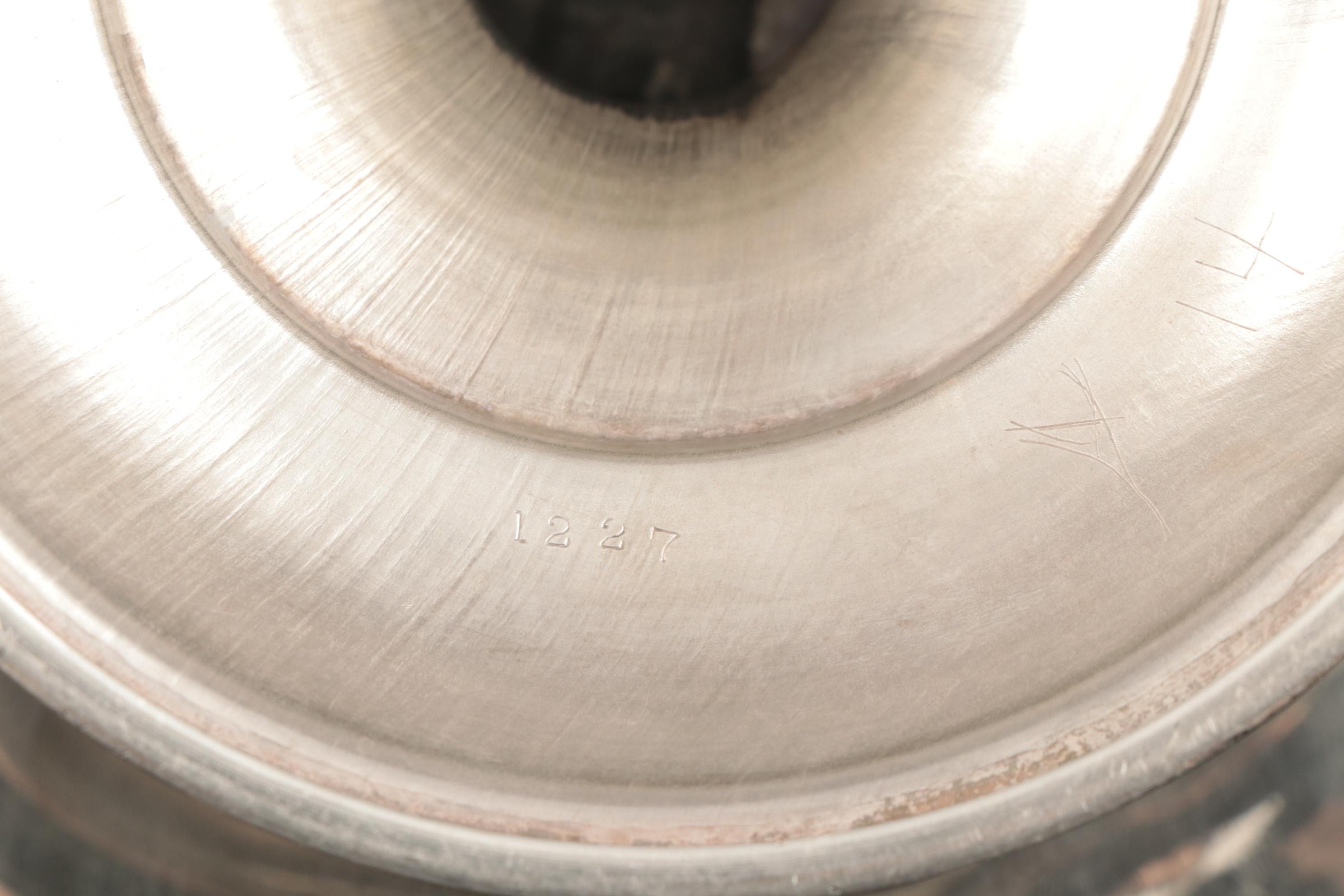 Silver Plated Serving Dishes Including Wallace "Baroque" Clamshell Tray