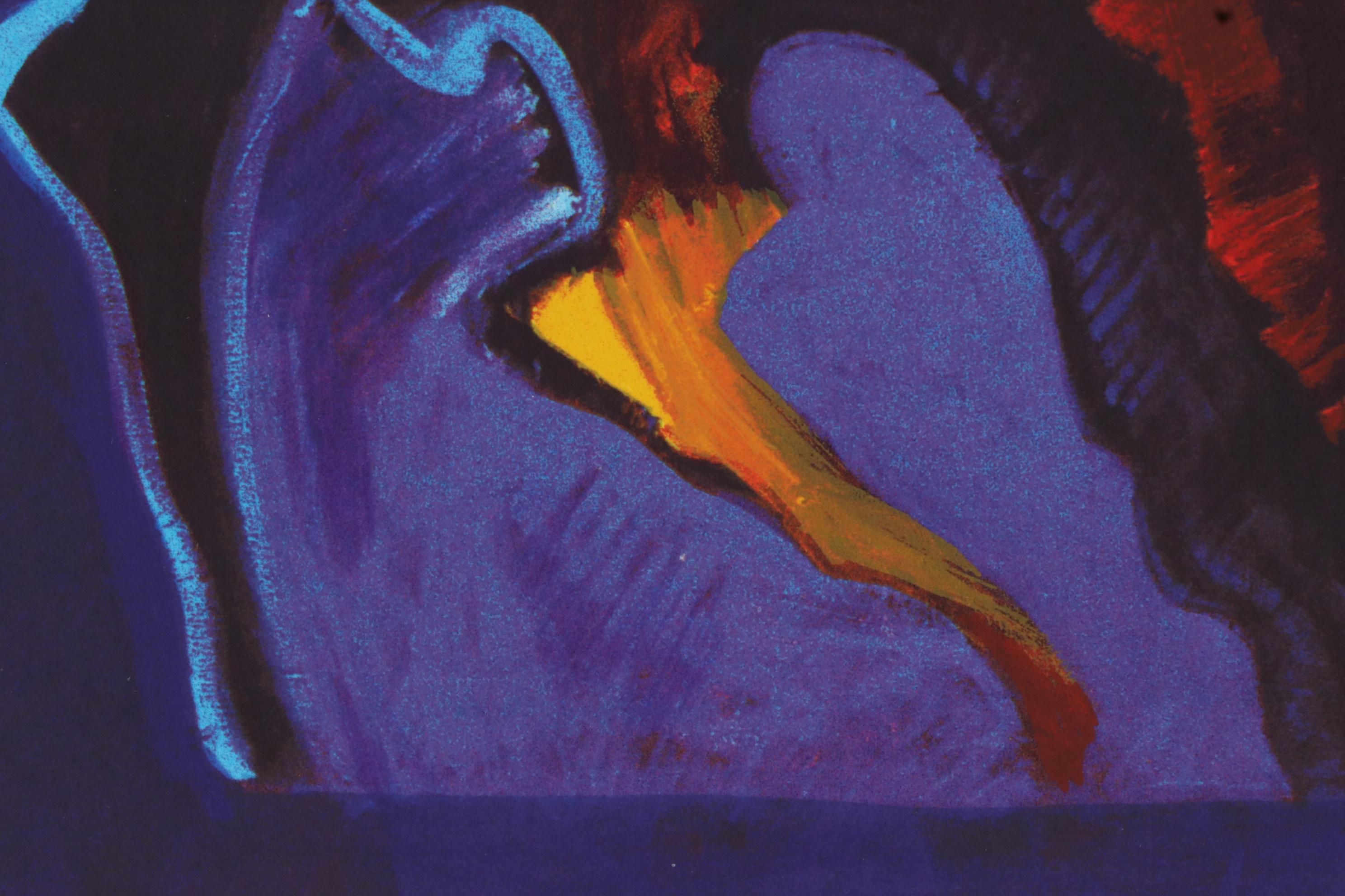 John Nieto Serigraph "Buffalo Medicine", 1996