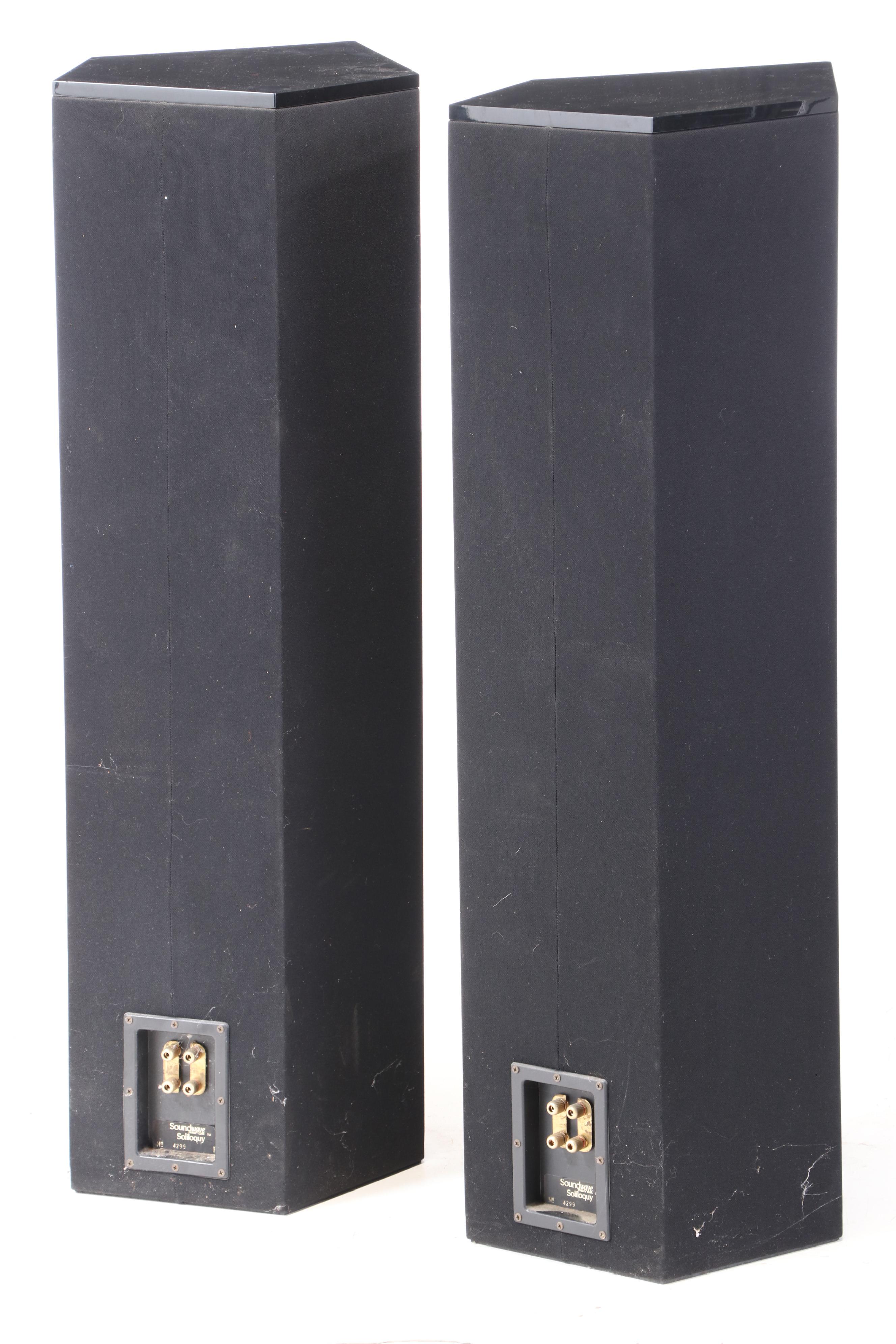 Pair of Soundwave "Soliloquy" Tower Speakers
