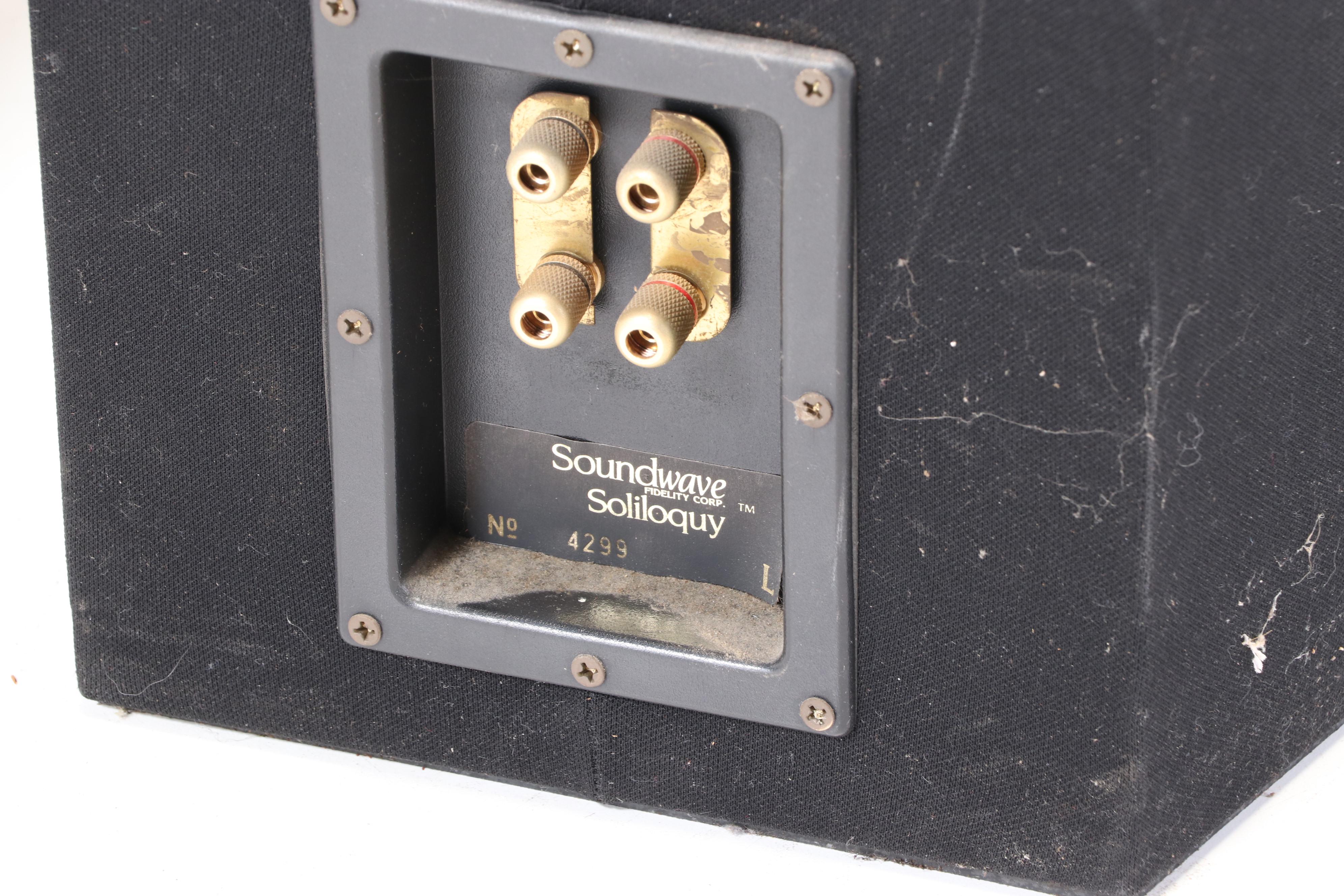 Pair of Soundwave "Soliloquy" Tower Speakers