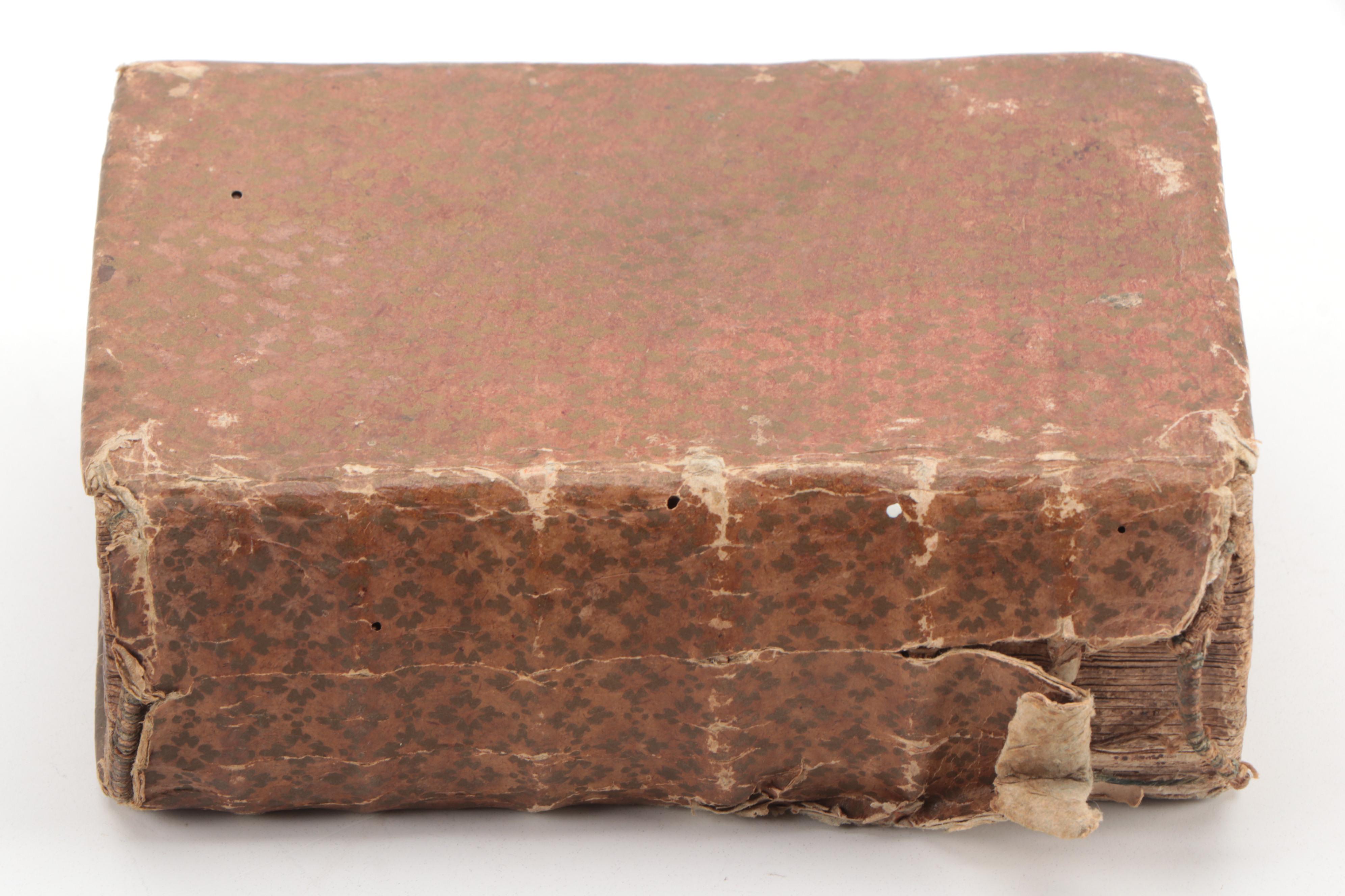 Illustrated "Biblia Sacra Vulgate Holy Bible" by Jean Frellon, 1566