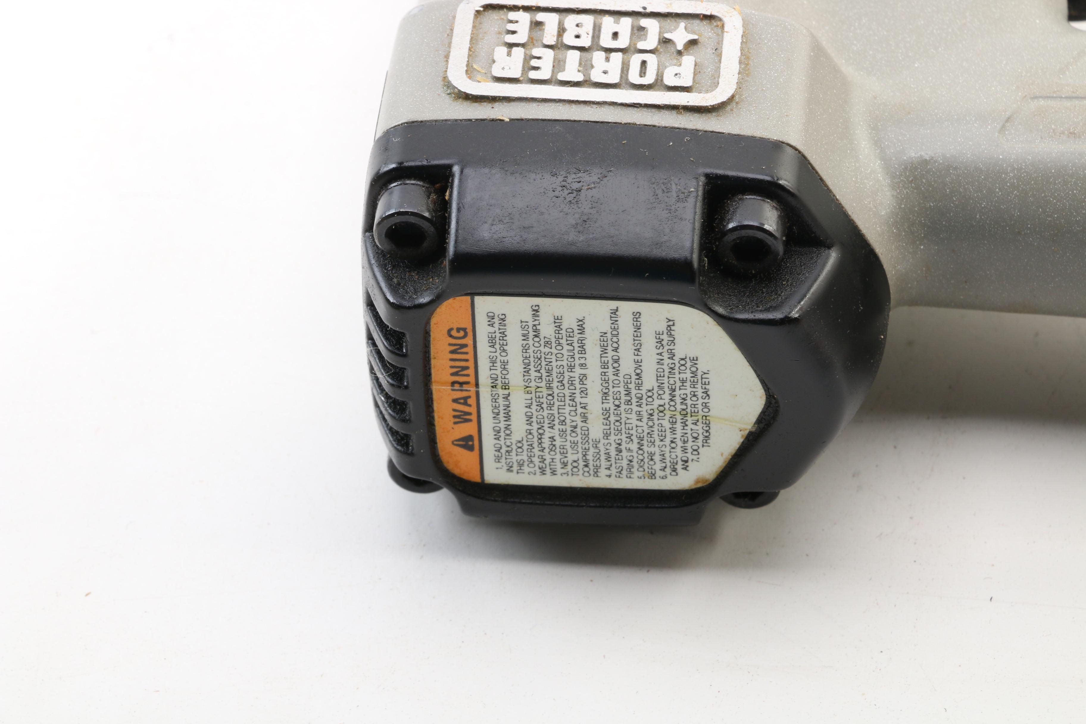 Porter-Cable BN125 Brad Nailer with Instructional Manual, Storage Case, 1996