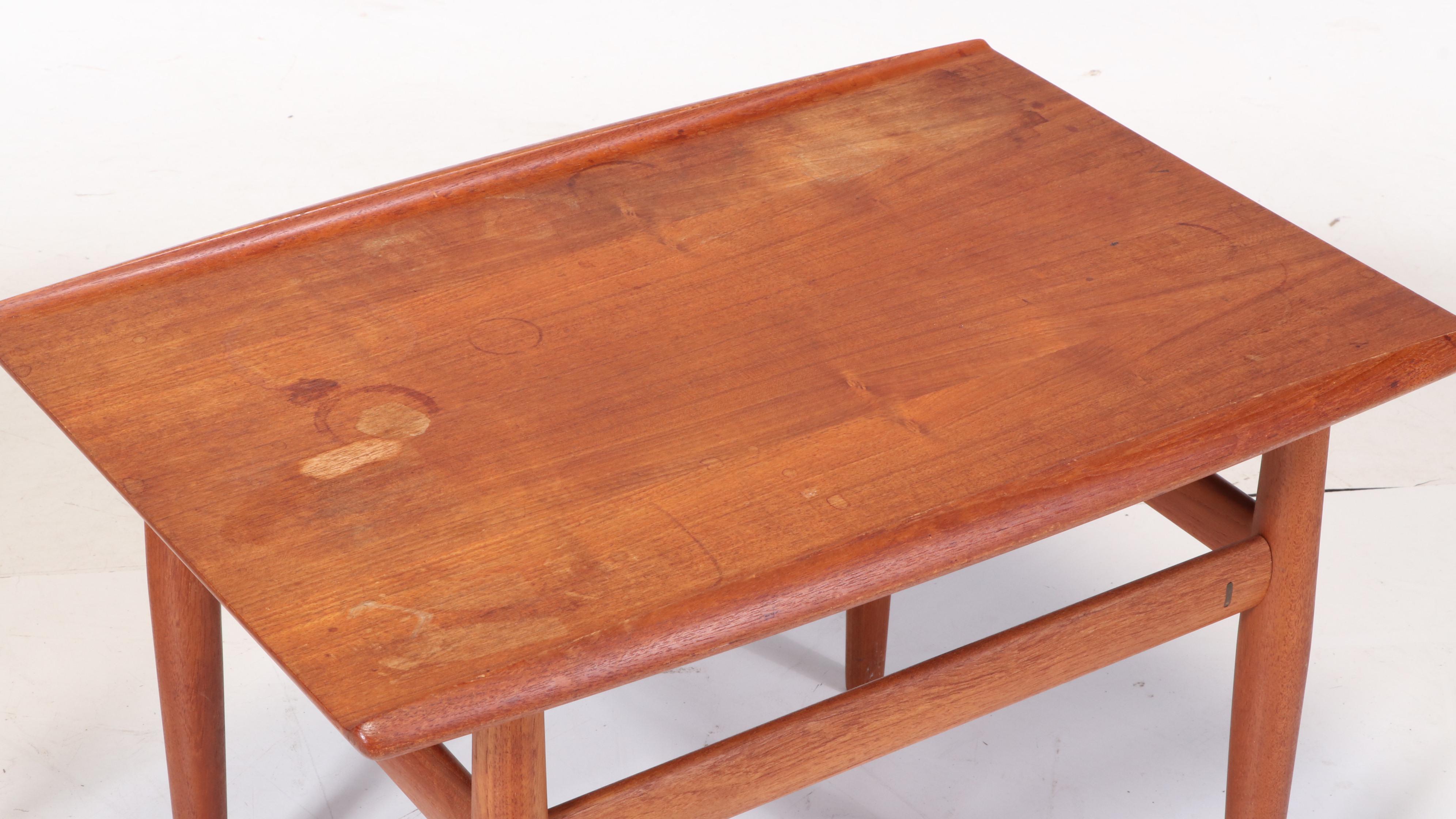 Pair of Danish Modern Teak Side Tables, circa 1960