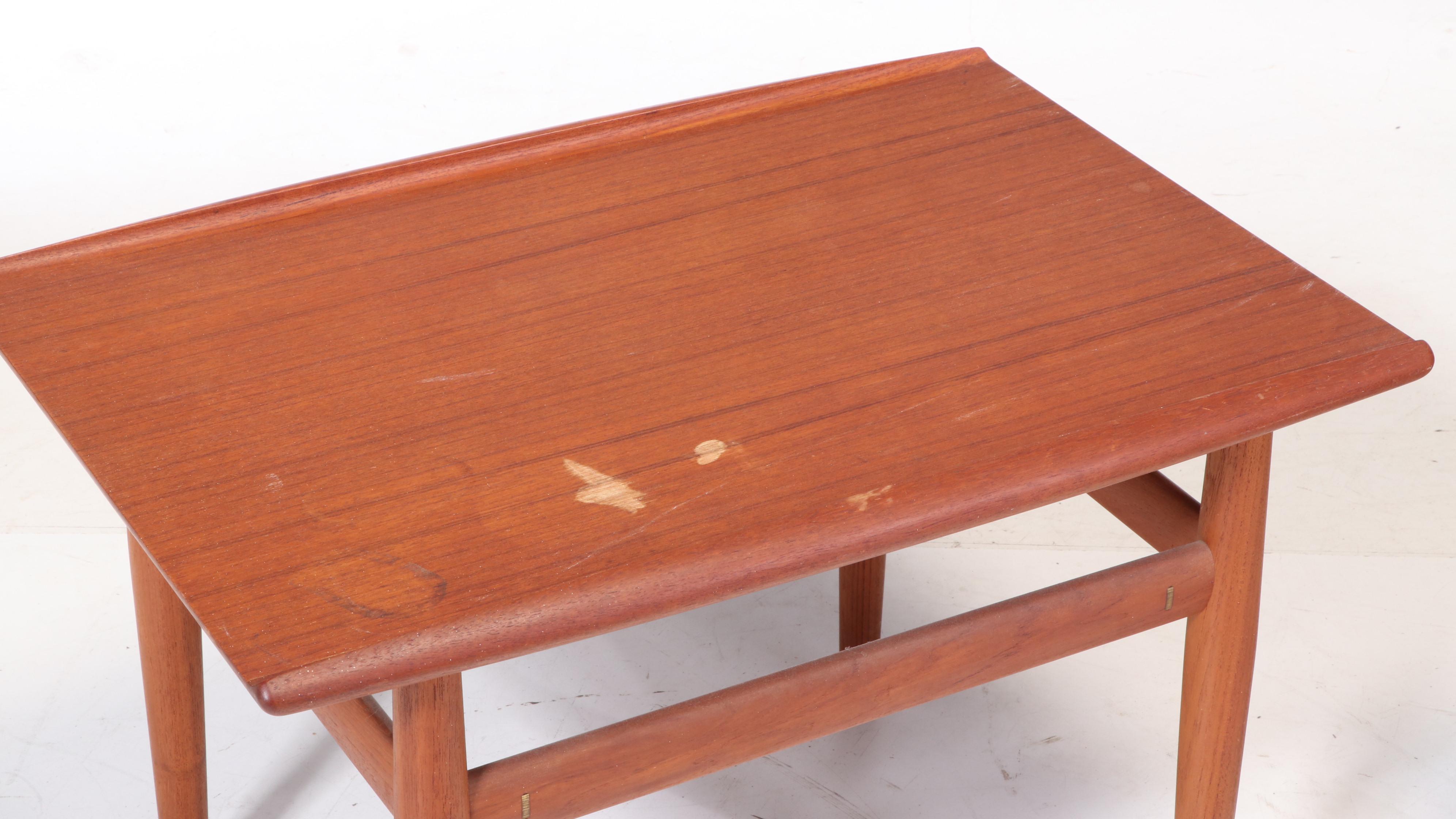 Pair of Danish Modern Teak Side Tables, circa 1960