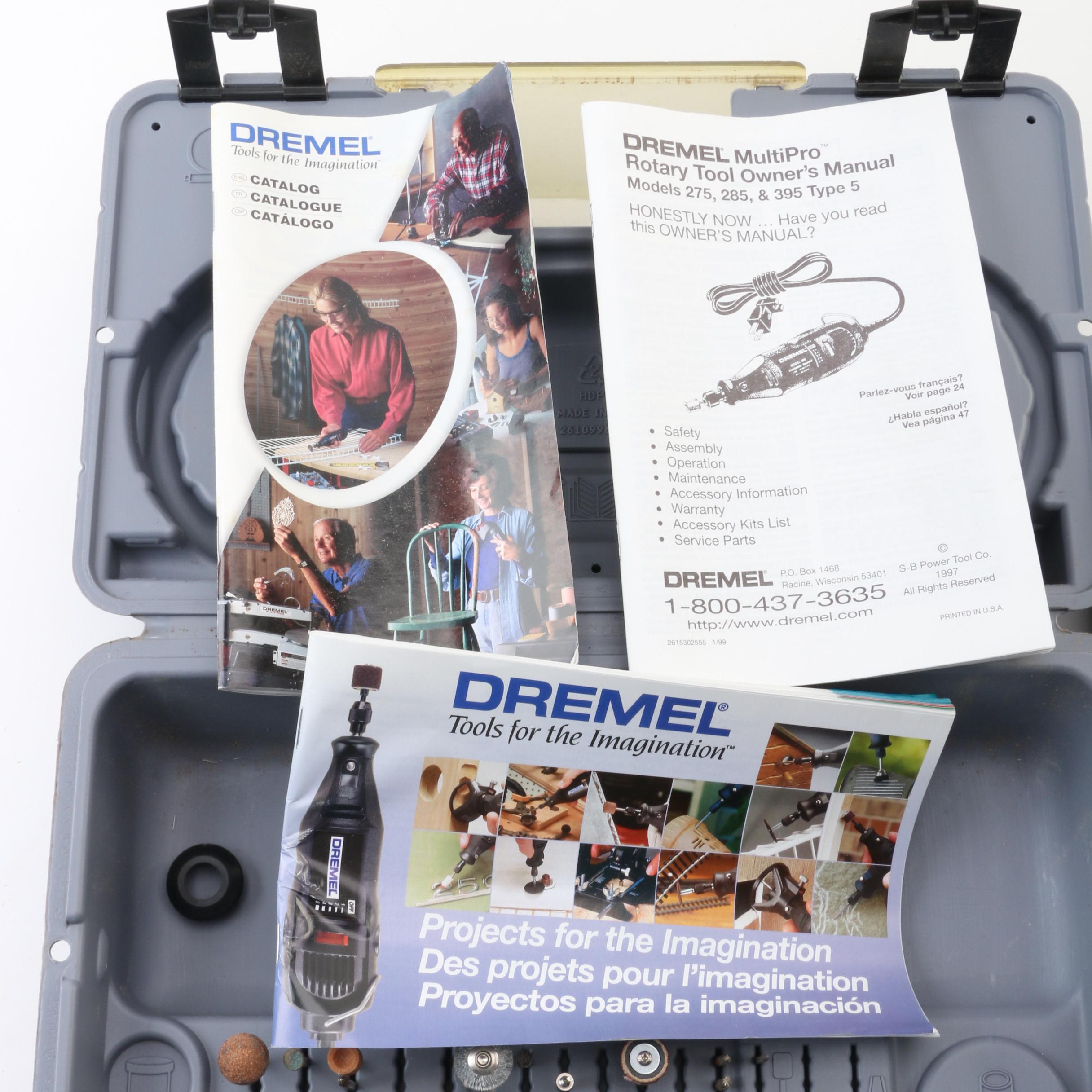 Cummins Industrial Electric Carver and Dremel MultiPro Rotary Tool