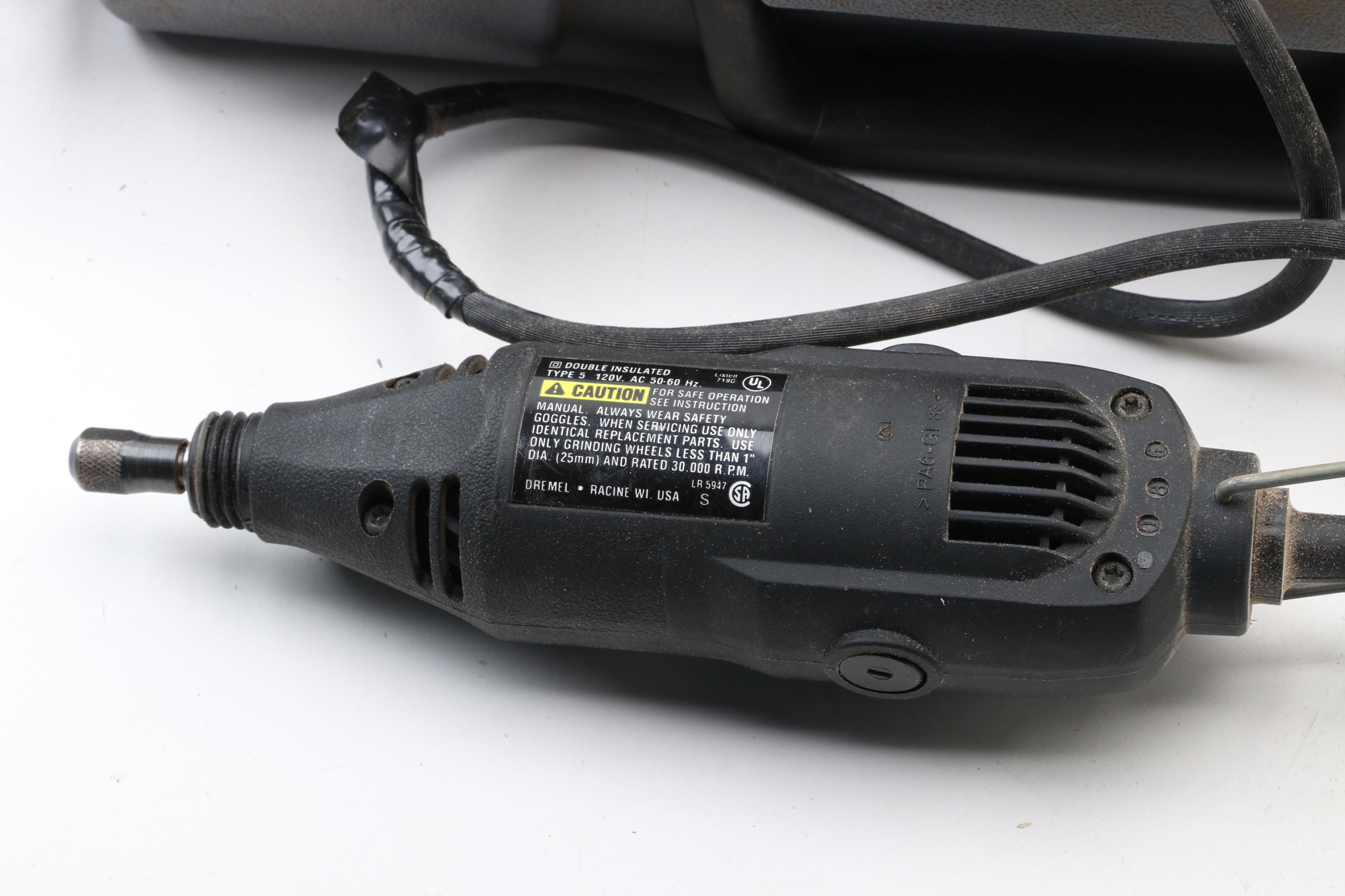 Cummins Industrial Electric Carver and Dremel MultiPro Rotary Tool