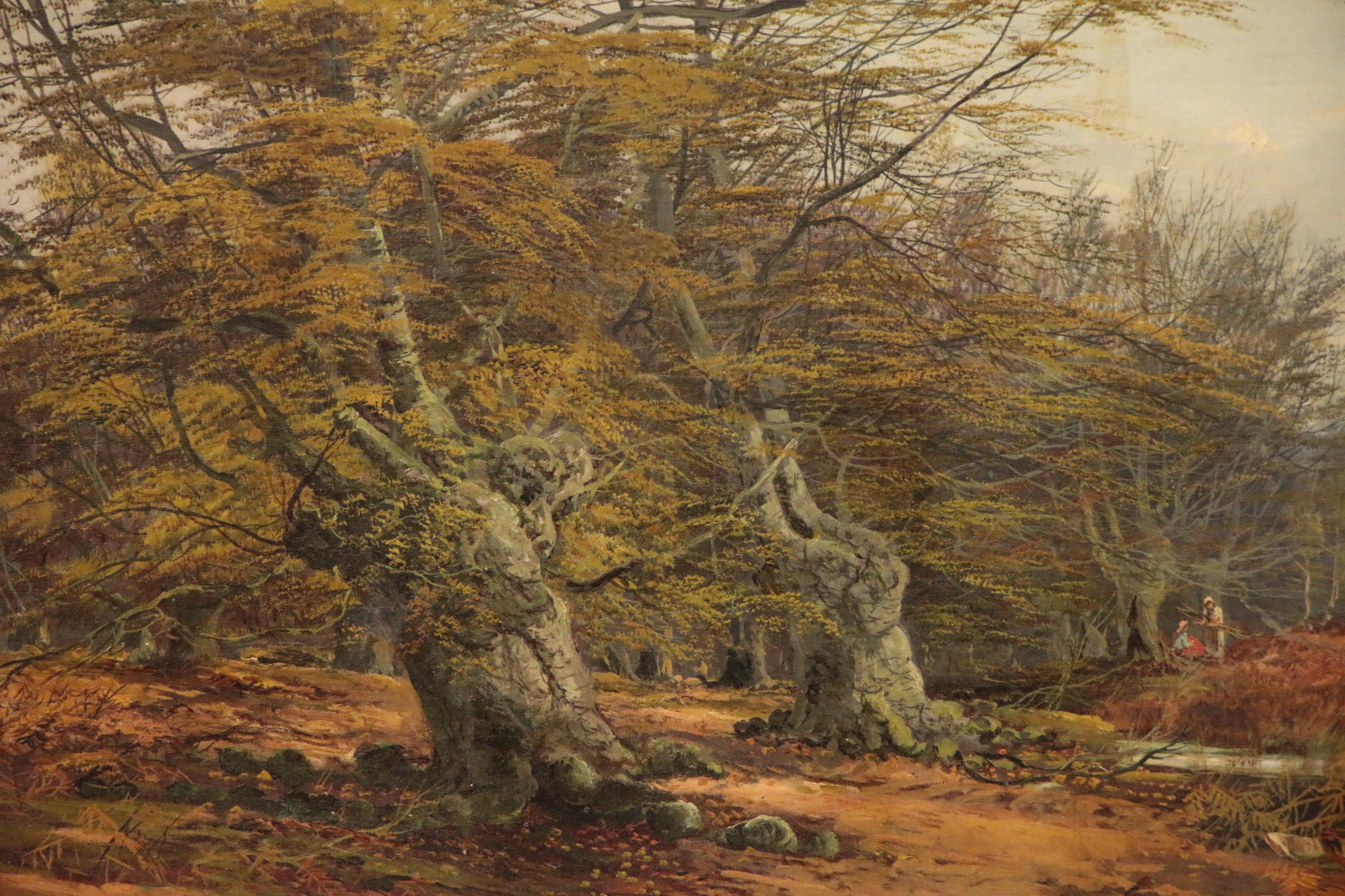 John Fulleylove Forest Landscape Oil Painting, 1878