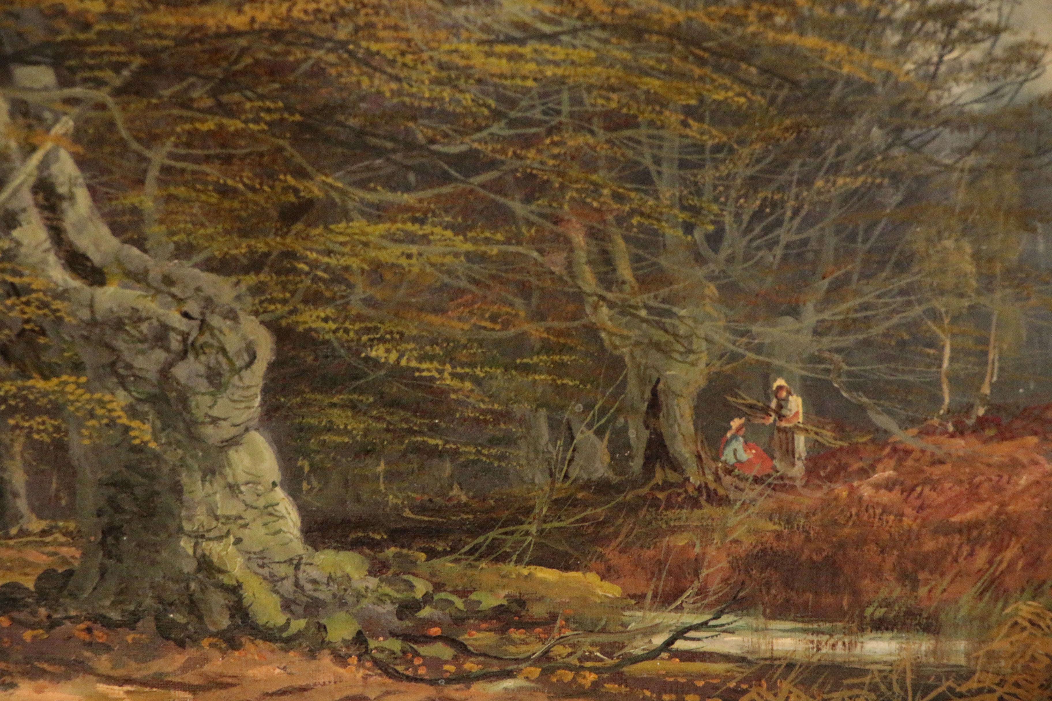 John Fulleylove Forest Landscape Oil Painting, 1878