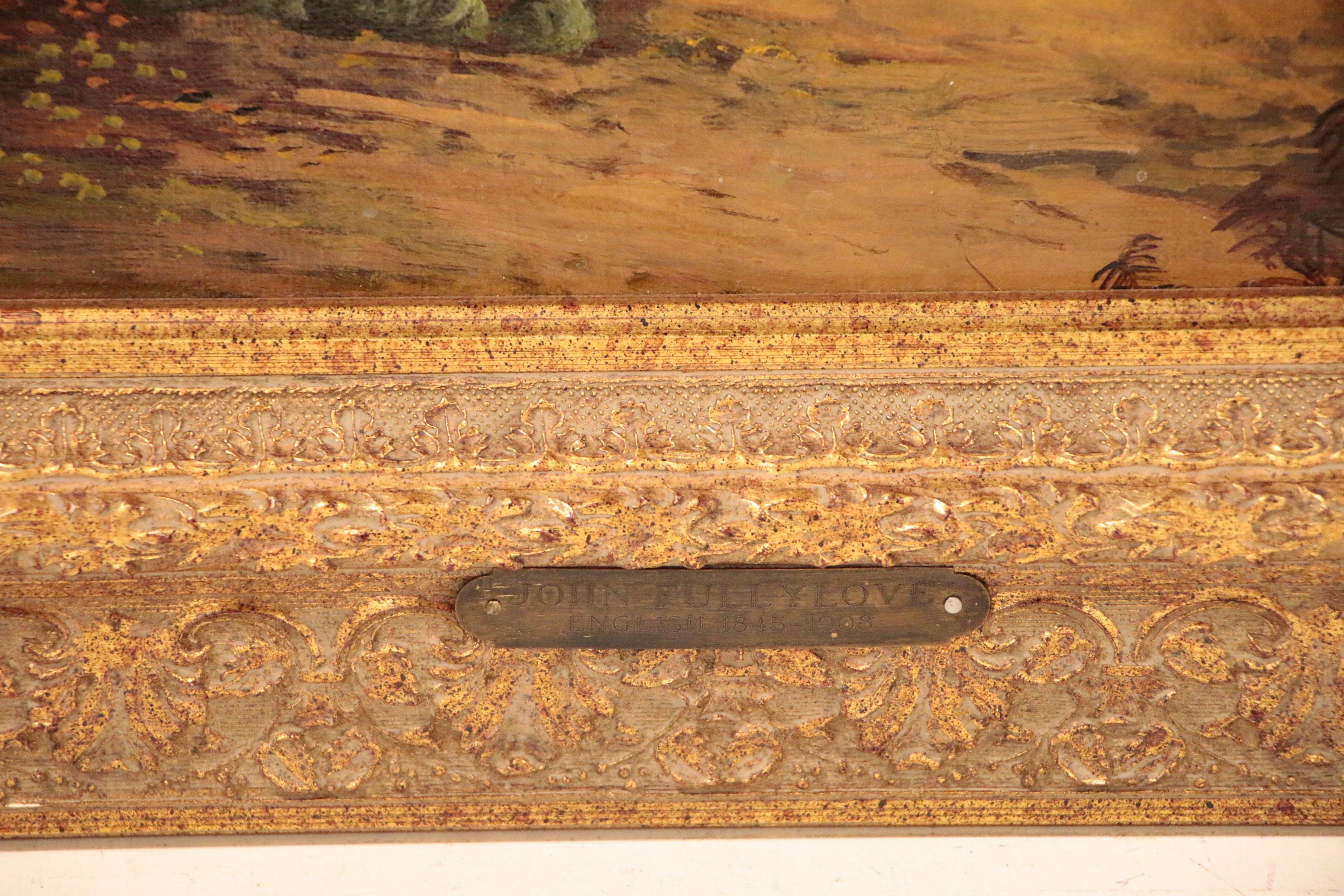 John Fulleylove Forest Landscape Oil Painting, 1878