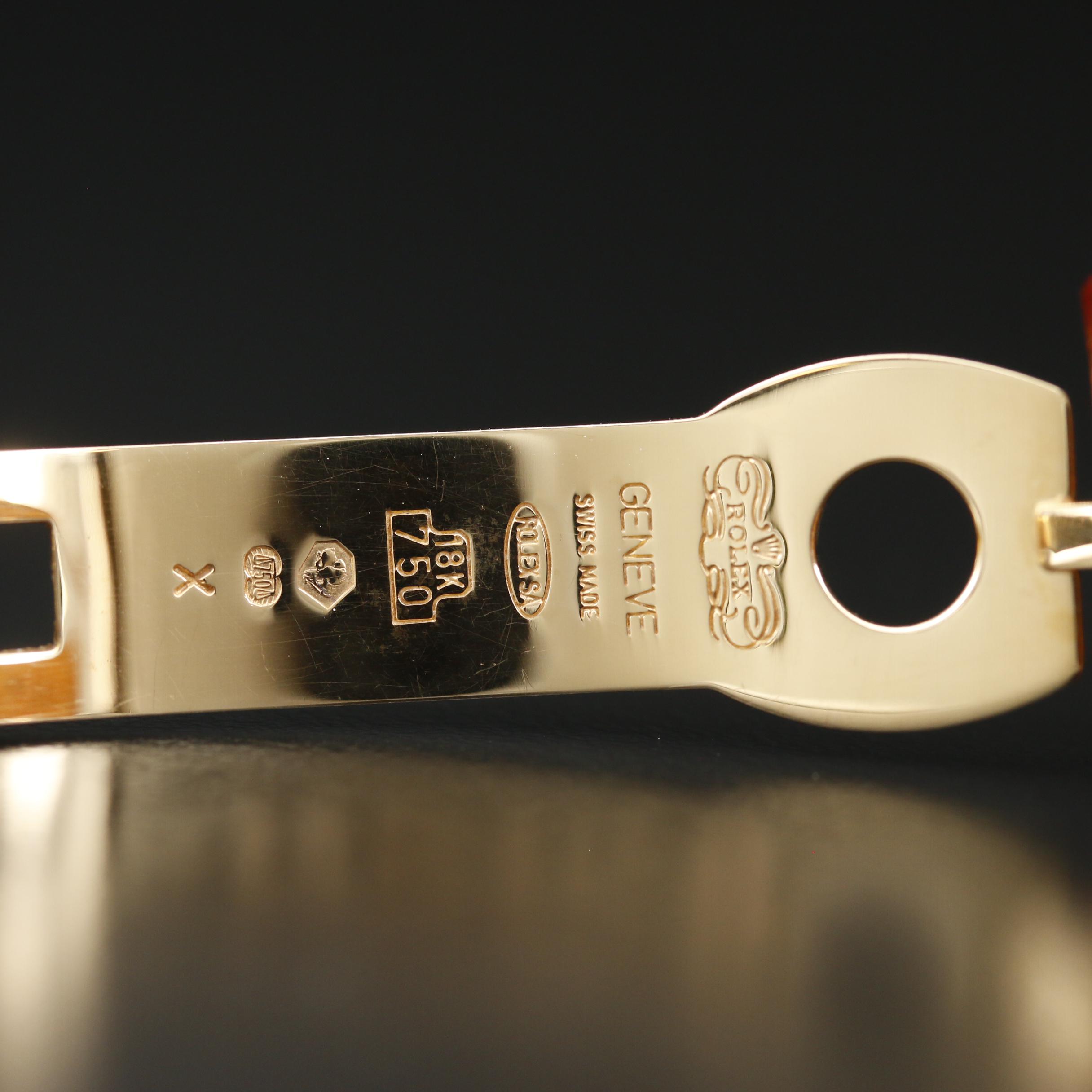 1991 Rolex Cellini 18K Yellow Gold Quartz Watch